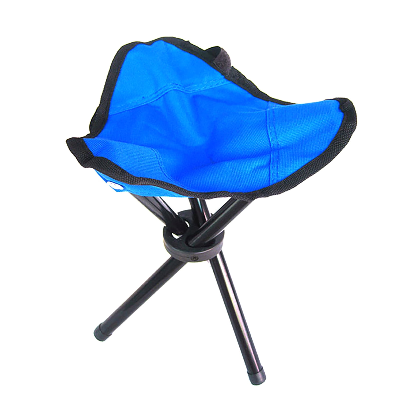 Ruhiku GW Portable Folding Camping Stool for Outdoor Fishing Hiking Backpacking Travelling, Outdoor Foldable Aluminum Chair Small Fishing Beach Stool