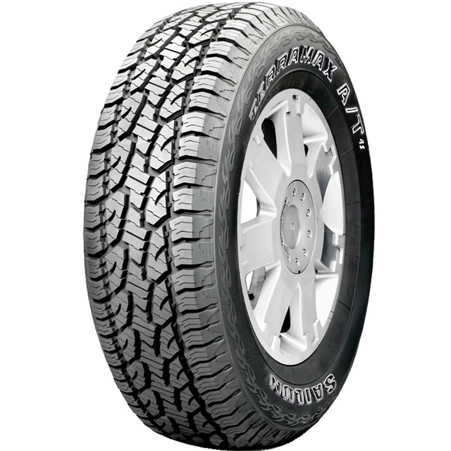 Sailun TerraMax A/T 4S LT275/65R18 E/10PLY WL Fits: 2019-23 Chevrolet Silverado 1500 LT Trail Boss, 2004-08 Ford F-150 FX4
