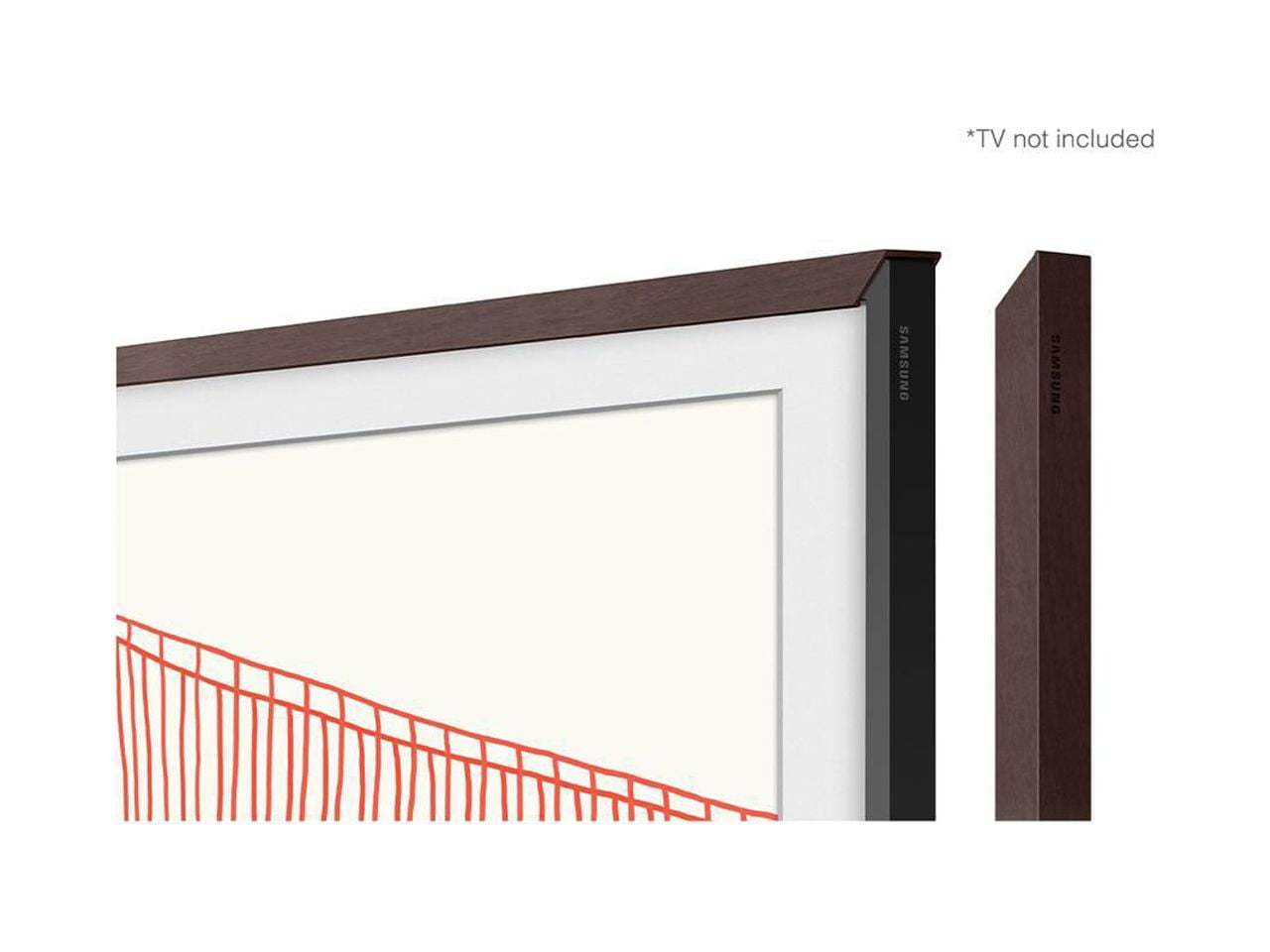 Samsung Customizable Bezel for Samsung The Frame 50" (Modern Brown)