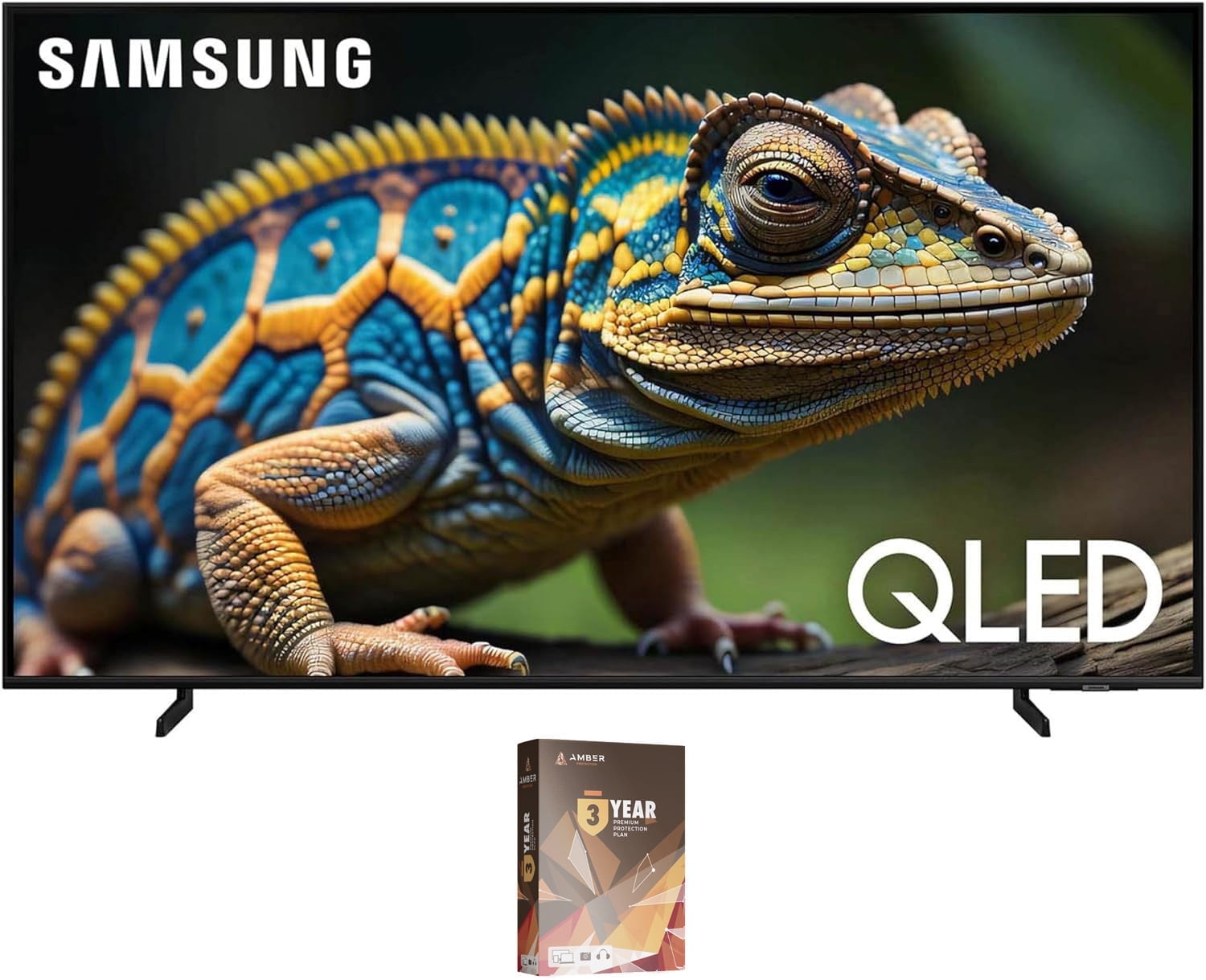 Samsung QN32Q60DAFXZA 32 Inch Q60D QLED 4K Smart TV with Quantum HDR and 3 Year Amber Protection Plan (2024)