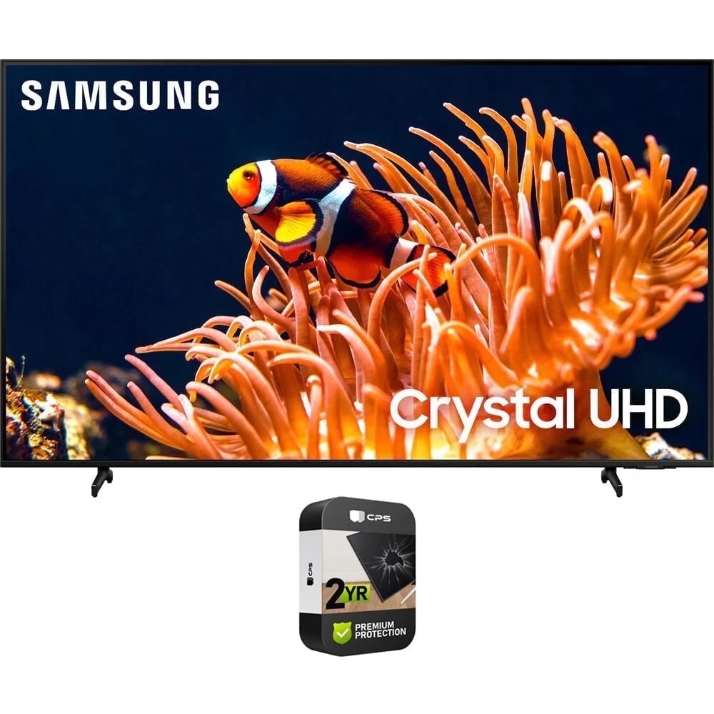 Samsung 50'' 4K Crystal UHD LED with User Manual and Power Cord, DU8000
