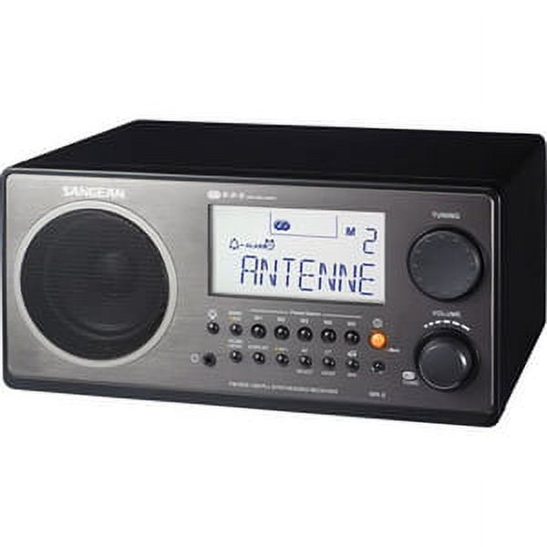 Sangean WR-2 Black Table Top Radio