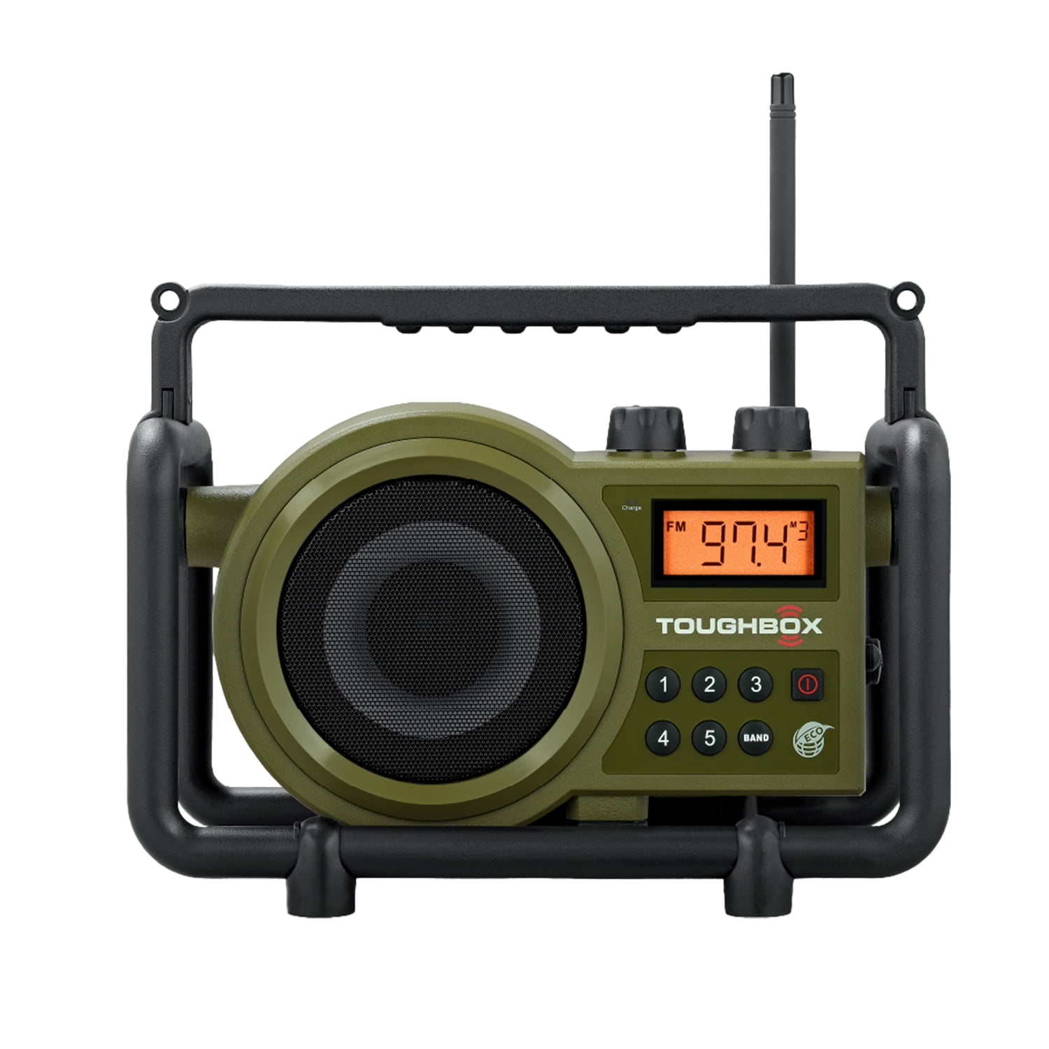 Sangean® Tb-100 Toughbox Fm/am/aux Ultra-rugged digitl Reable Radio