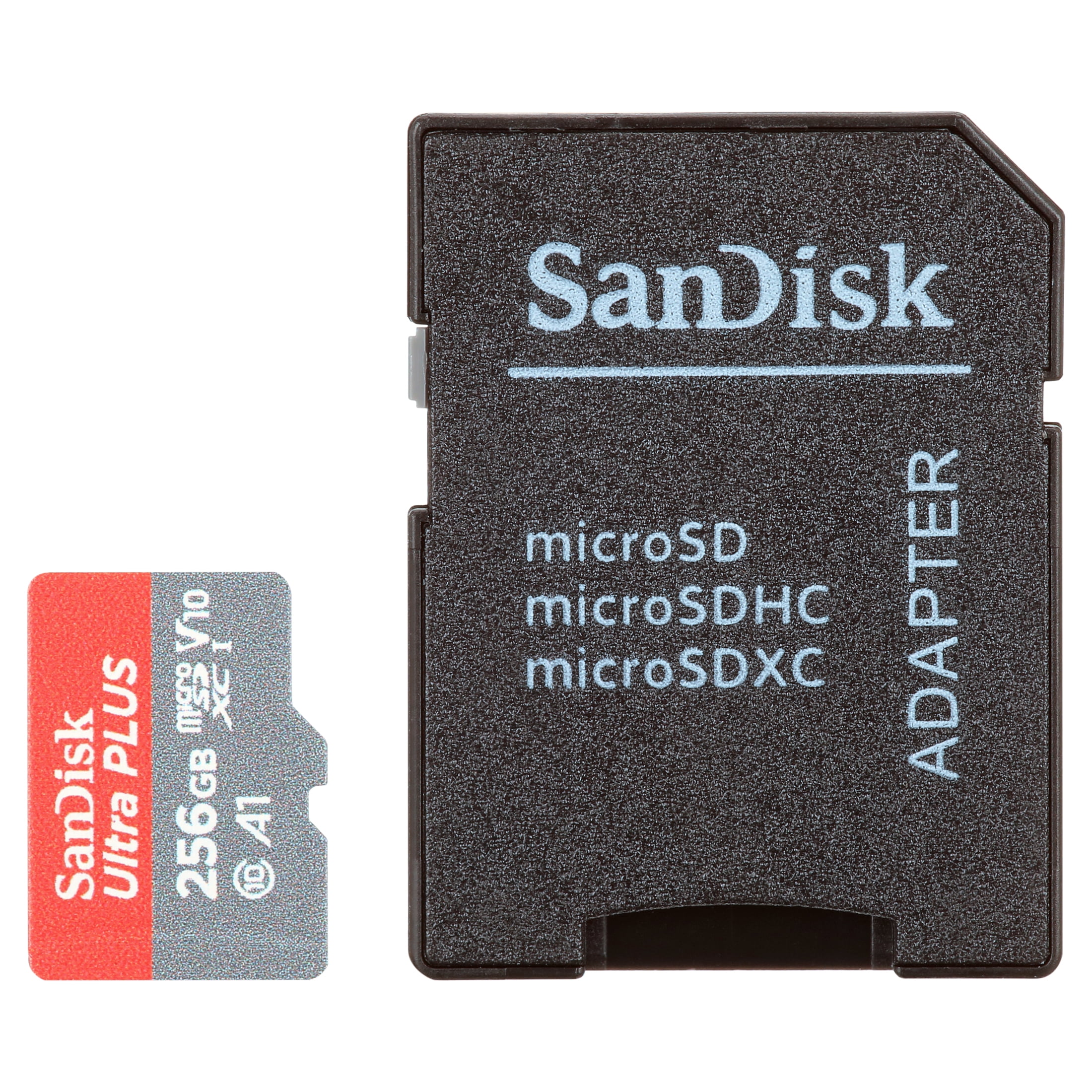 SanDisk 256GB Ultra Plus MicroSD Flash Memory