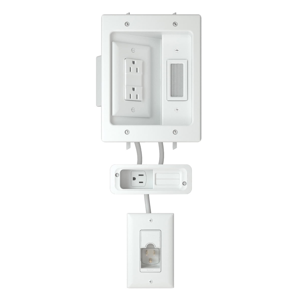 Sanus In-Wall Power Kit For Soundbars and Mounted TVs