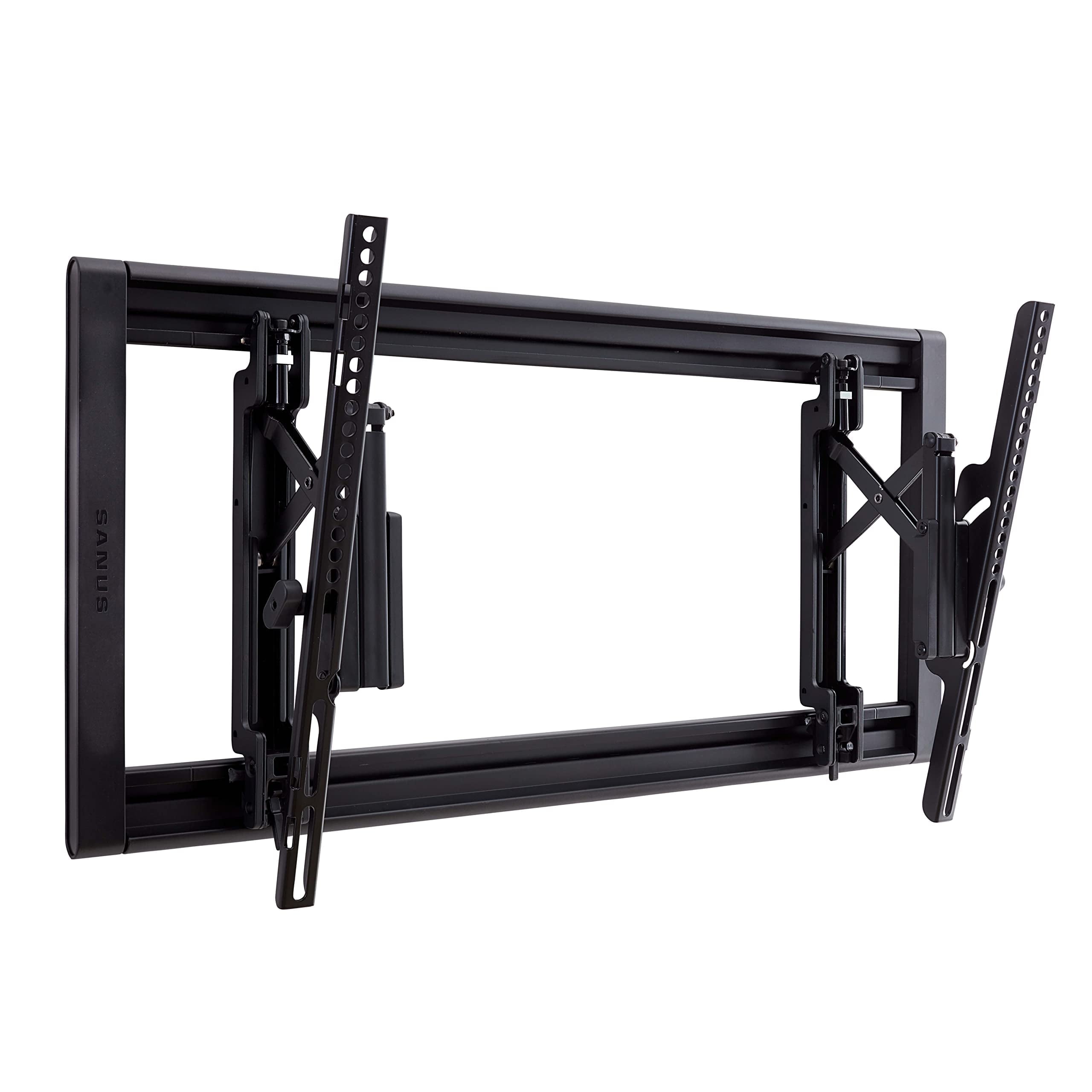 SANUS Tilting TV Wall Mount for 42" to 90" TVs - Universal Low Profile TV Bracket w/ 12 degree Tilt - DIY Install w/ Included Hardware - VLT7