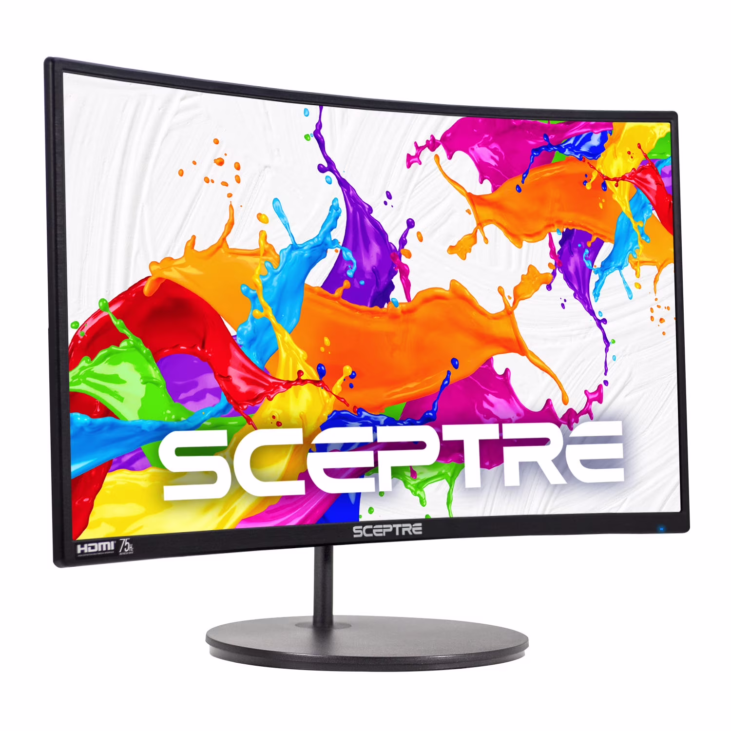 Sceptre ‎C248W-1920RN 24" 1080P LED Curved Computer Monitor, Black