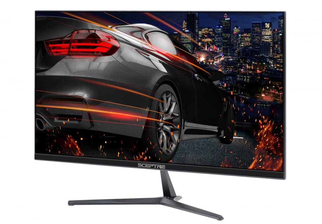 Sceptre E255B-1658A 24.5" 165Hz 144Hz 1ms Gaming LED Monitor 2x HDMI 2.0 1x DisplayPort, Metal Black 2019