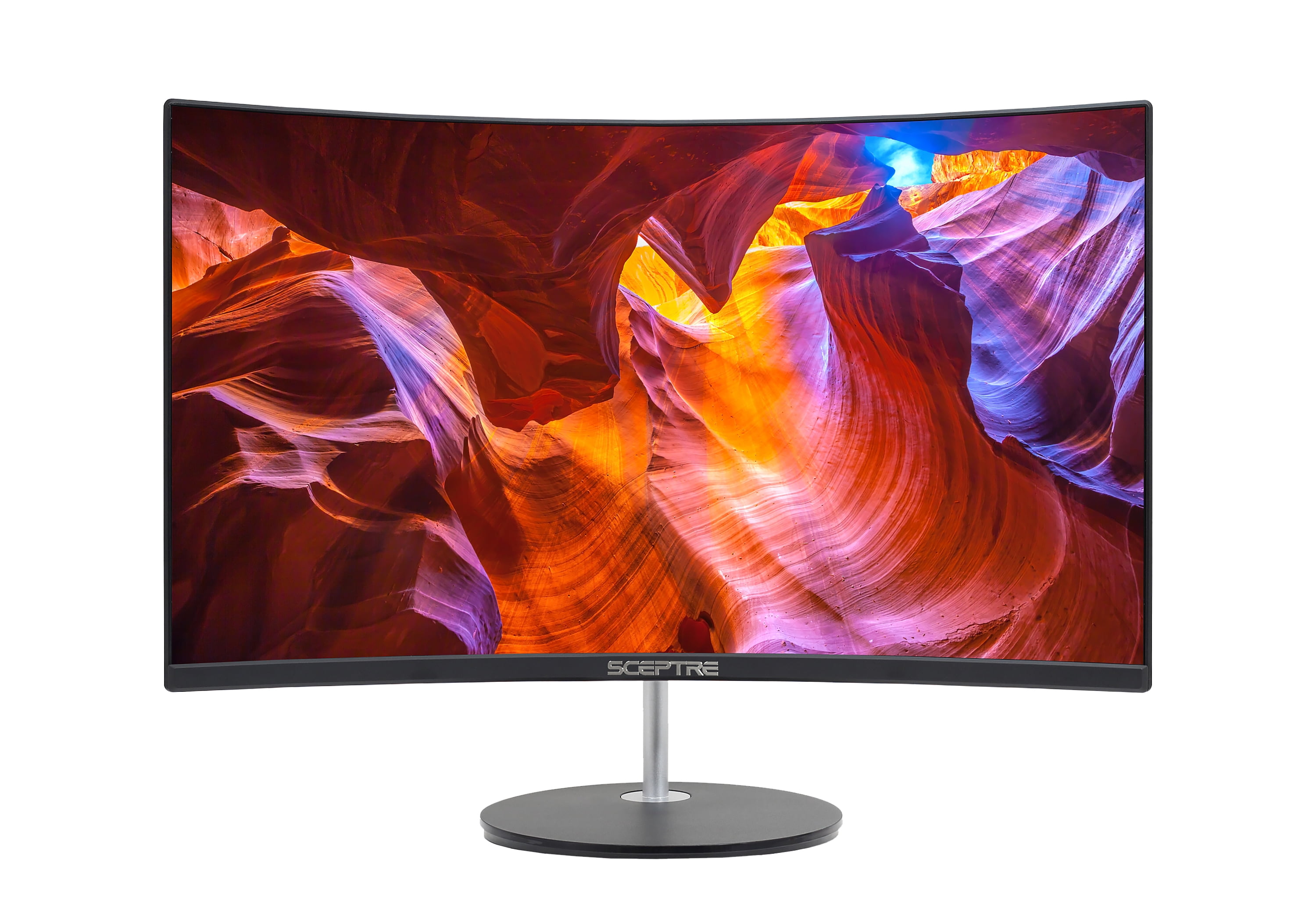Sceptre 24" Curved 1920x1080 HDMI VGA 75Hz 8ms HD LED Monitors - C248W-1920RN
