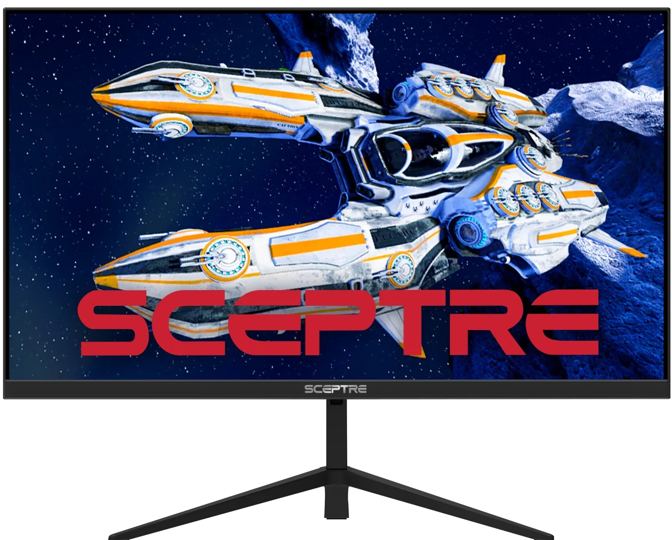 Sceptre 25" Gaming Monitor 1920 x 1080p up to 165Hz 1ms AMD FreeSync Premium HDMI DisplayPort Build-in Speakers, 93% DCI-P3 Machine Black 2021 (E255B-FWD168)