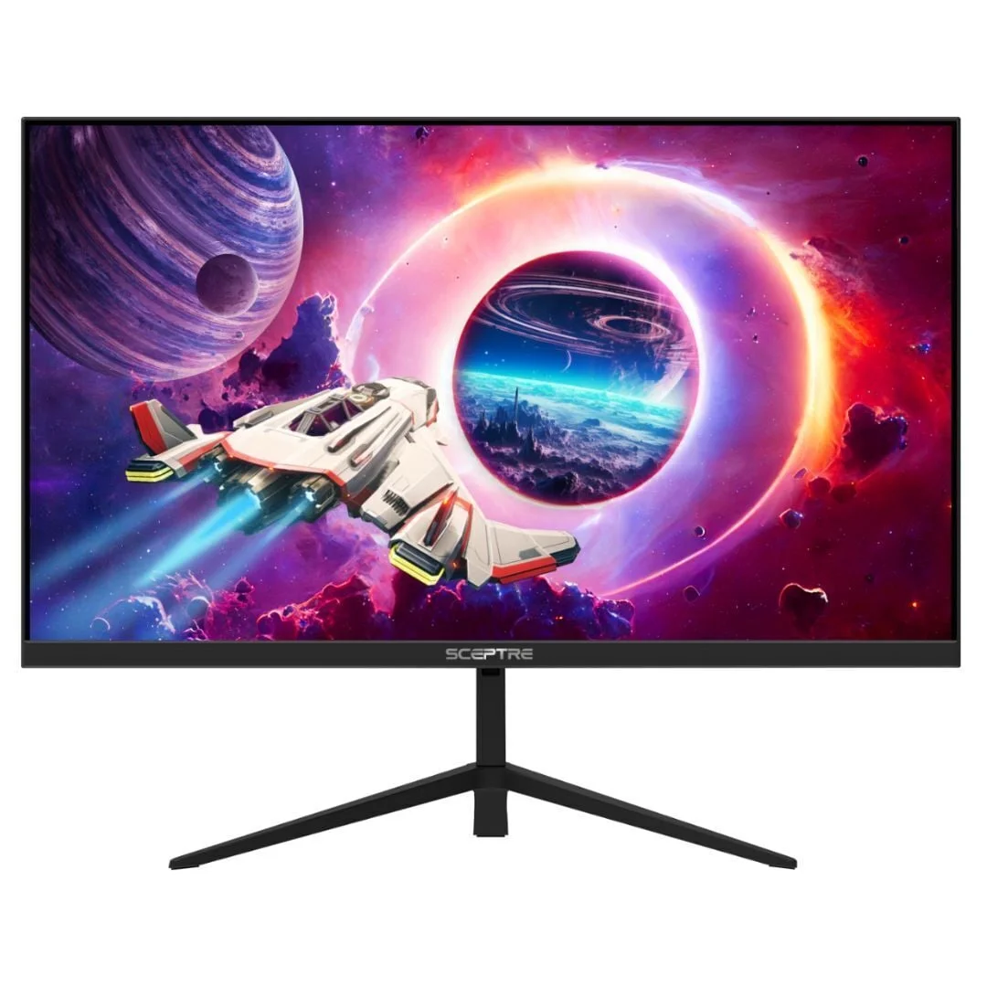 Sceptre 27-Inch 165Hz Edgeless Gaming Monitor with Full HD 1080 Resolution, AMD FreeSync Premium, and Built-In Speaker (Black)