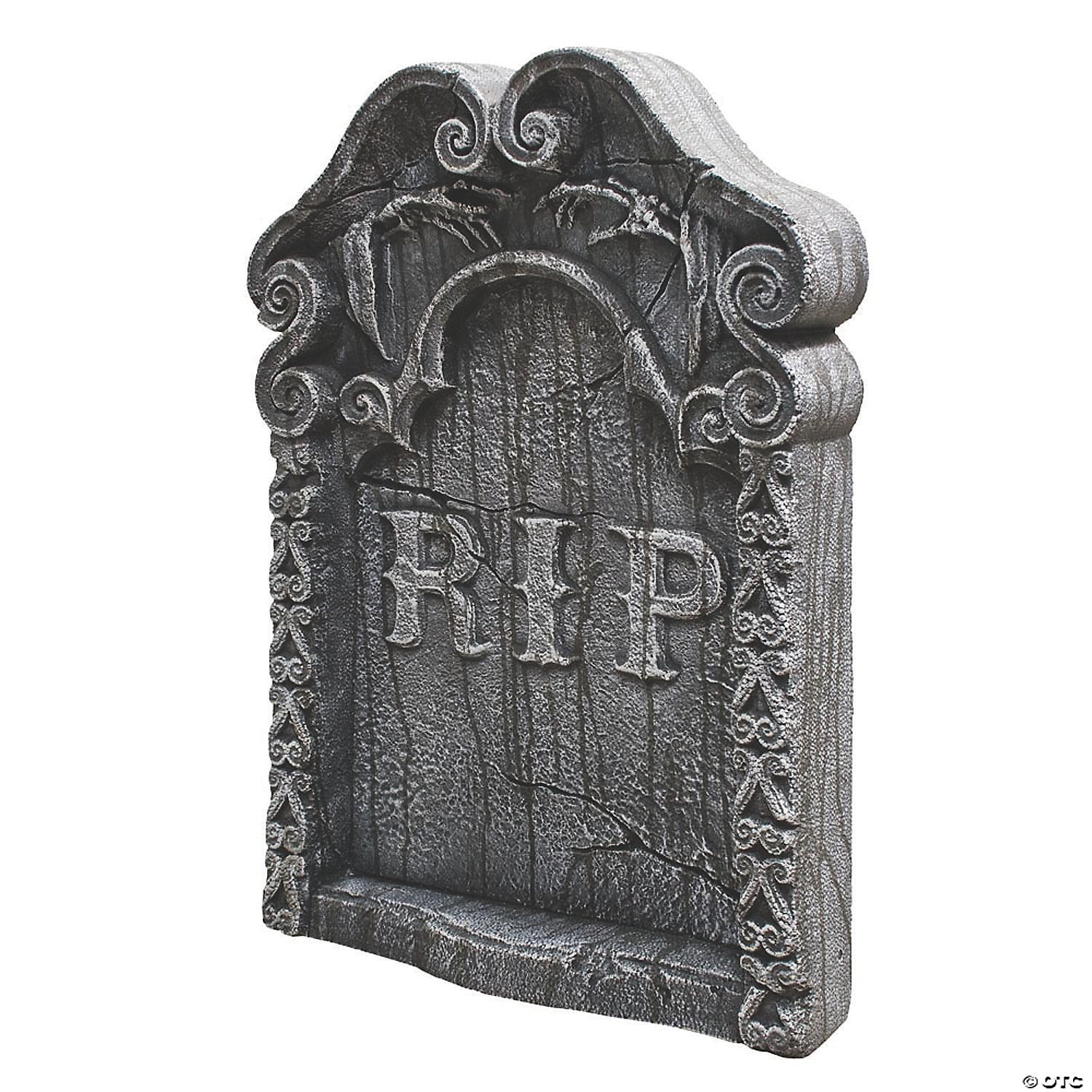 Seasonal Visions Tombstone RIP Halloween Decoration - 30 in x 22 in