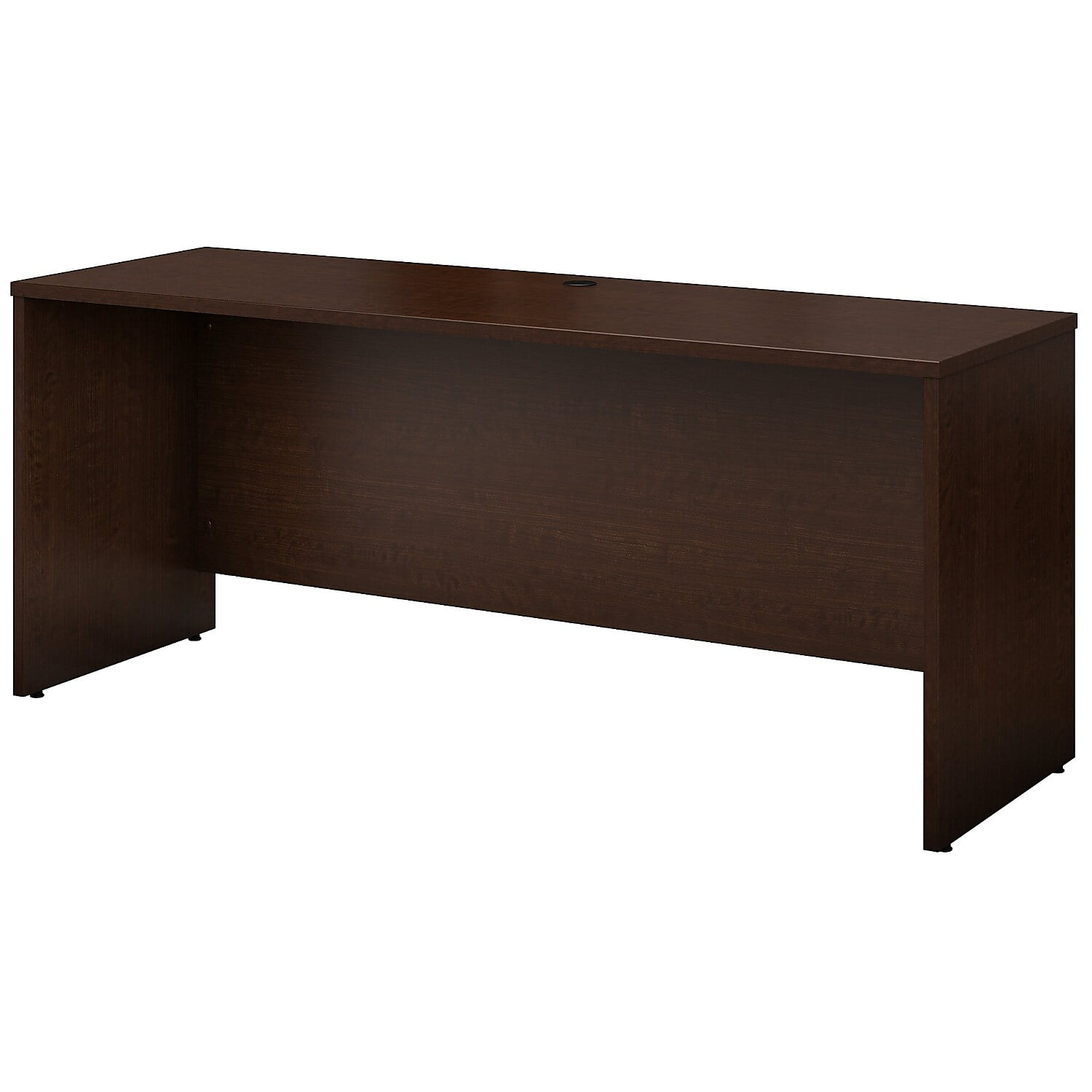 Series C 72W x 24D Credenza Desk in Mocha Cherry - Engineered Wood