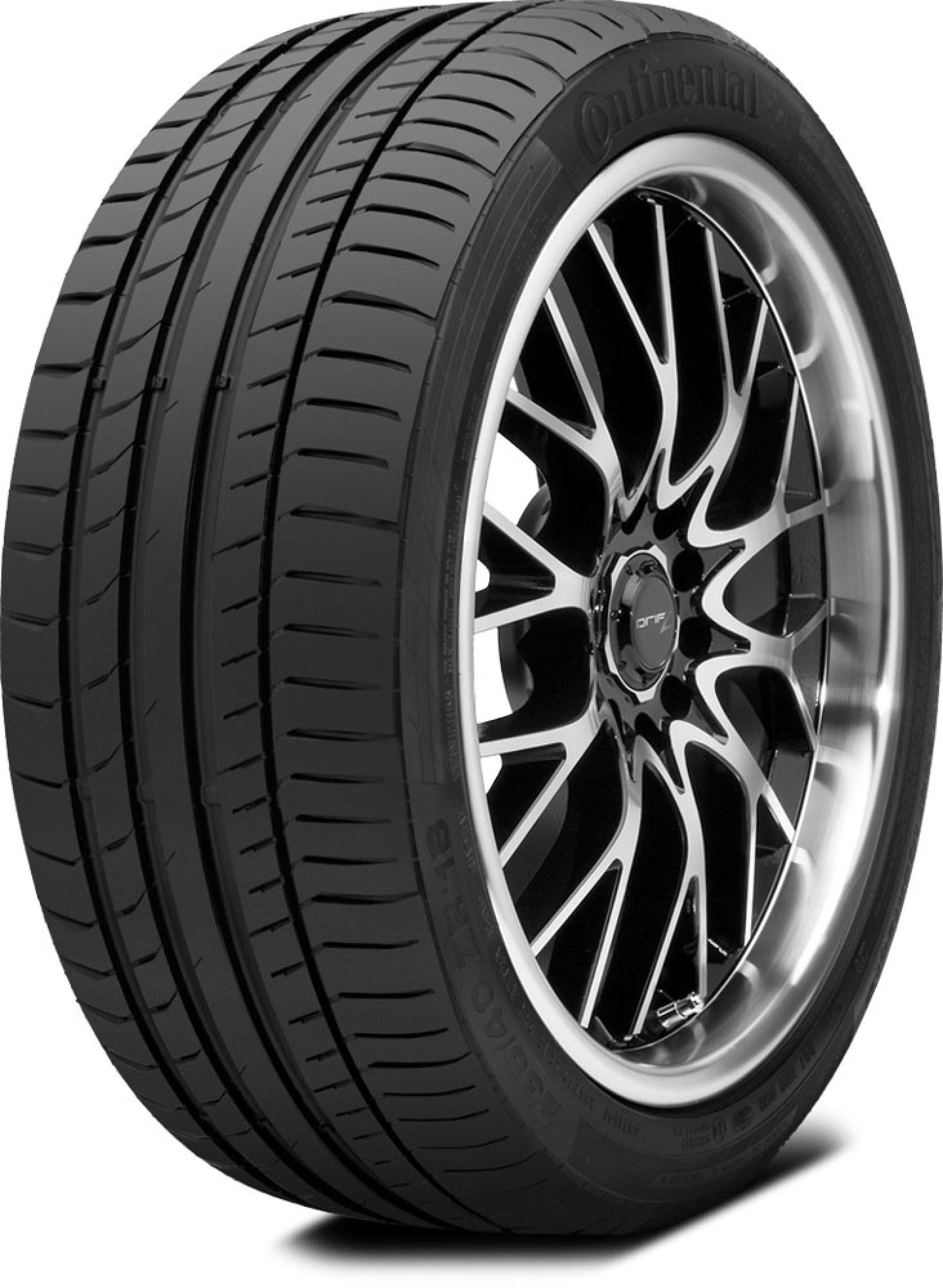 Set of 2 Continental ContiSportContact 5 225/40R18XL 92W RunFlat Tires 2254018 225 40 18