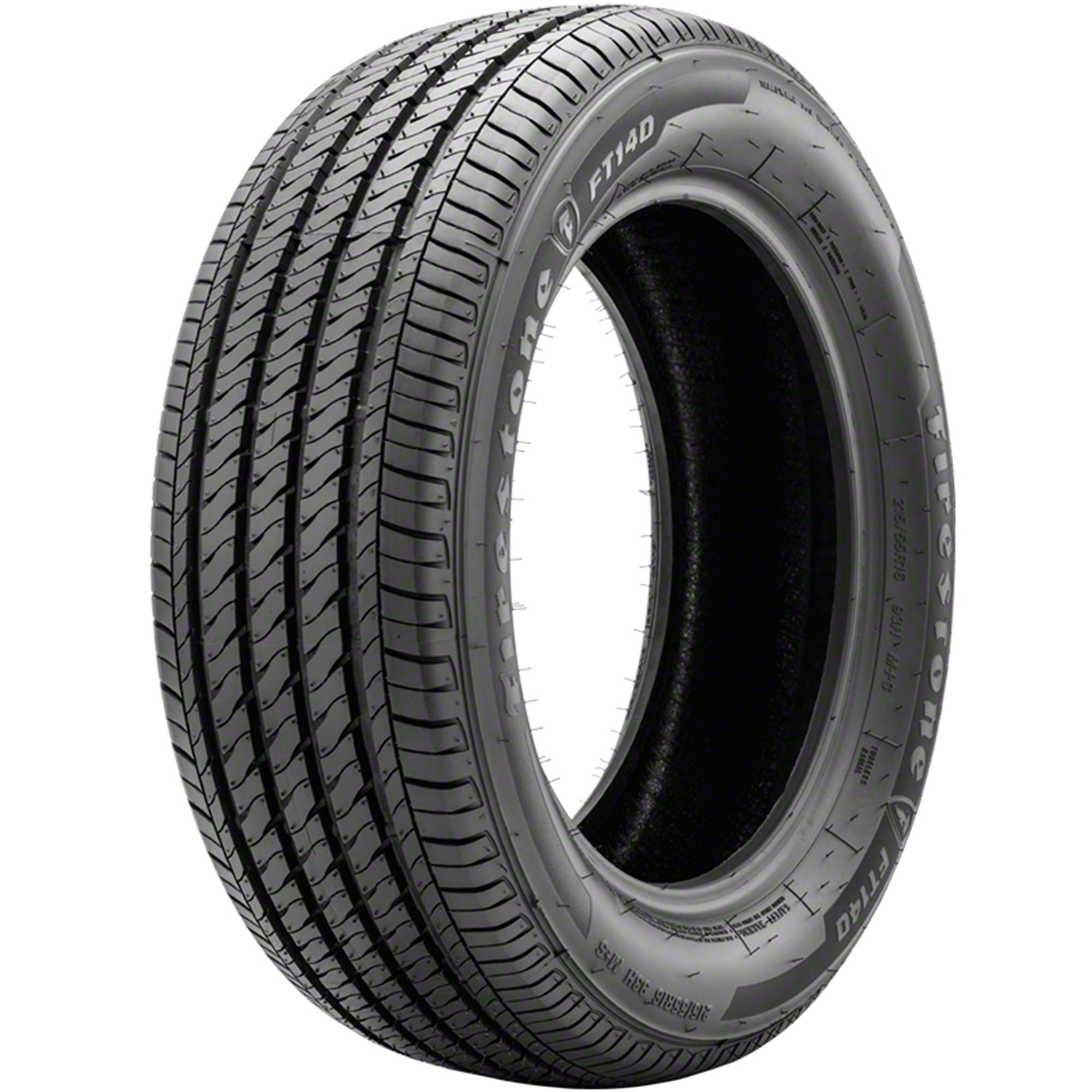 Set of 2 Firestone FT140 205/55R16 91V Tires