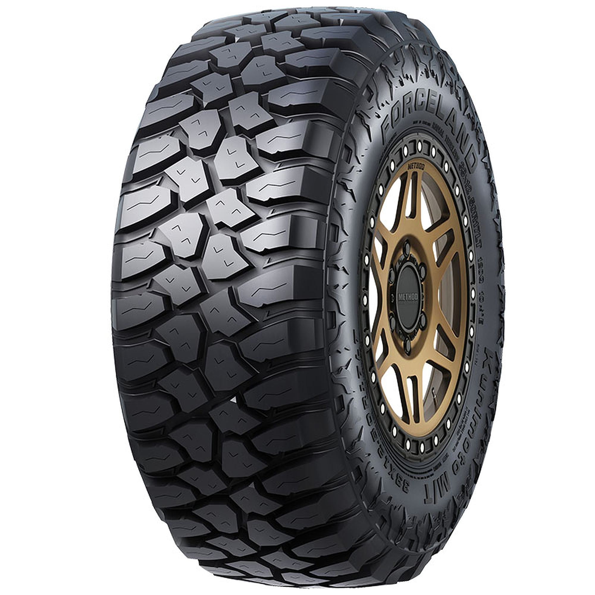 Set of 2 Forceland Rebel Hawk M/T LT285/70R17 121/118Q E Tires