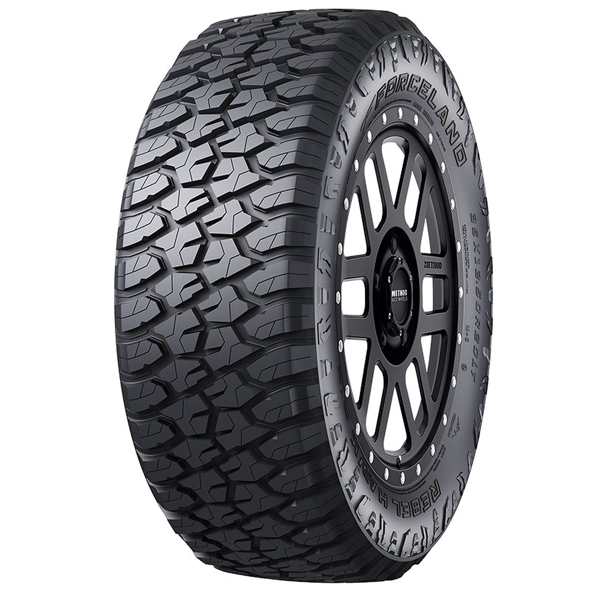 Set of 2 Forceland Rebel Hawk R/T LT285/70R17 121/118Q E Tires