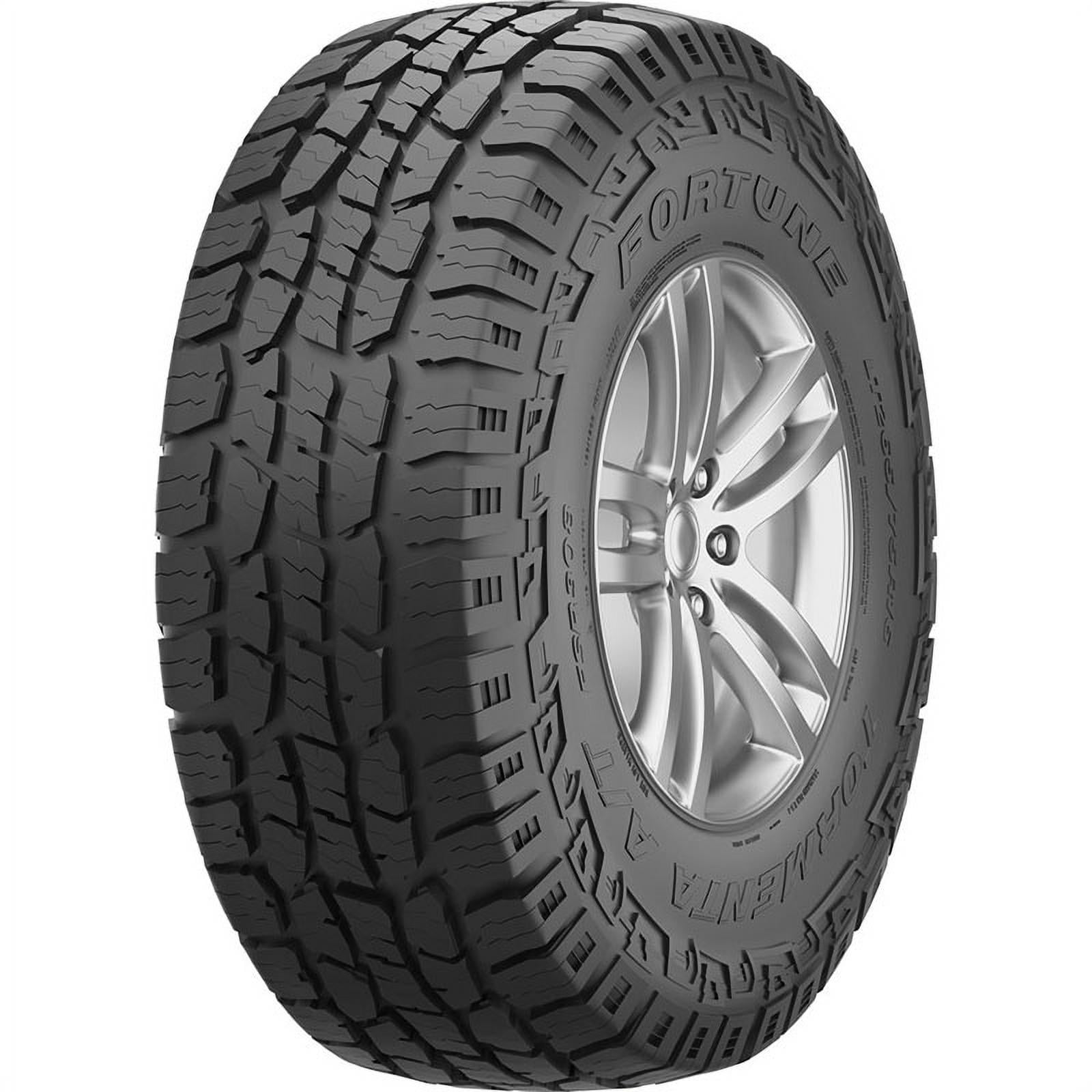 Set of 2 Fortune FSR308 LT245/75R16 120/116S E Tires Fits: 2015 Toyota Tacoma TRD Pro, 1995-2002 Chevrolet Tahoe LT