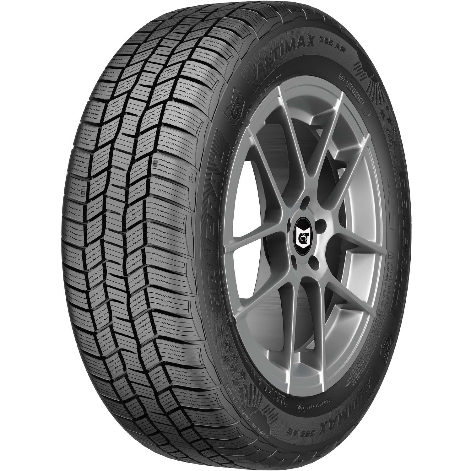 Set of 2 General Altimax 365AW 225/65R17 102H Tires