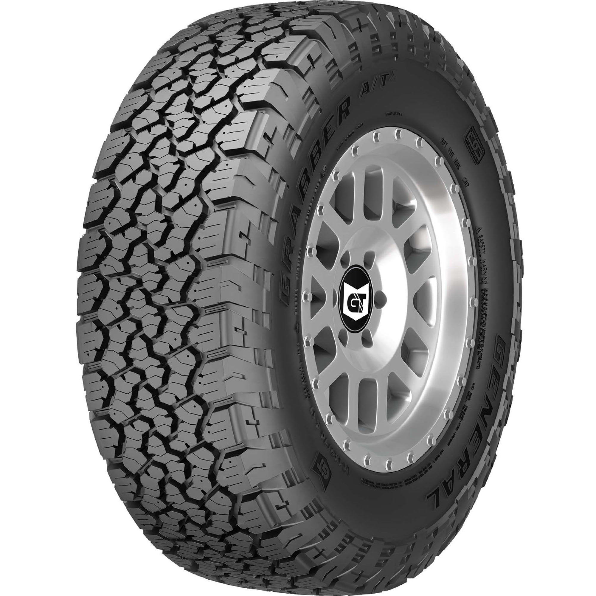 Set of 2 General Grabber A/TX LT235/75R15 104/101S C Tires Fits: 1987-91 Chevrolet Blazer Silverado, 1981-86 Chevrolet K5 Blazer Silverado