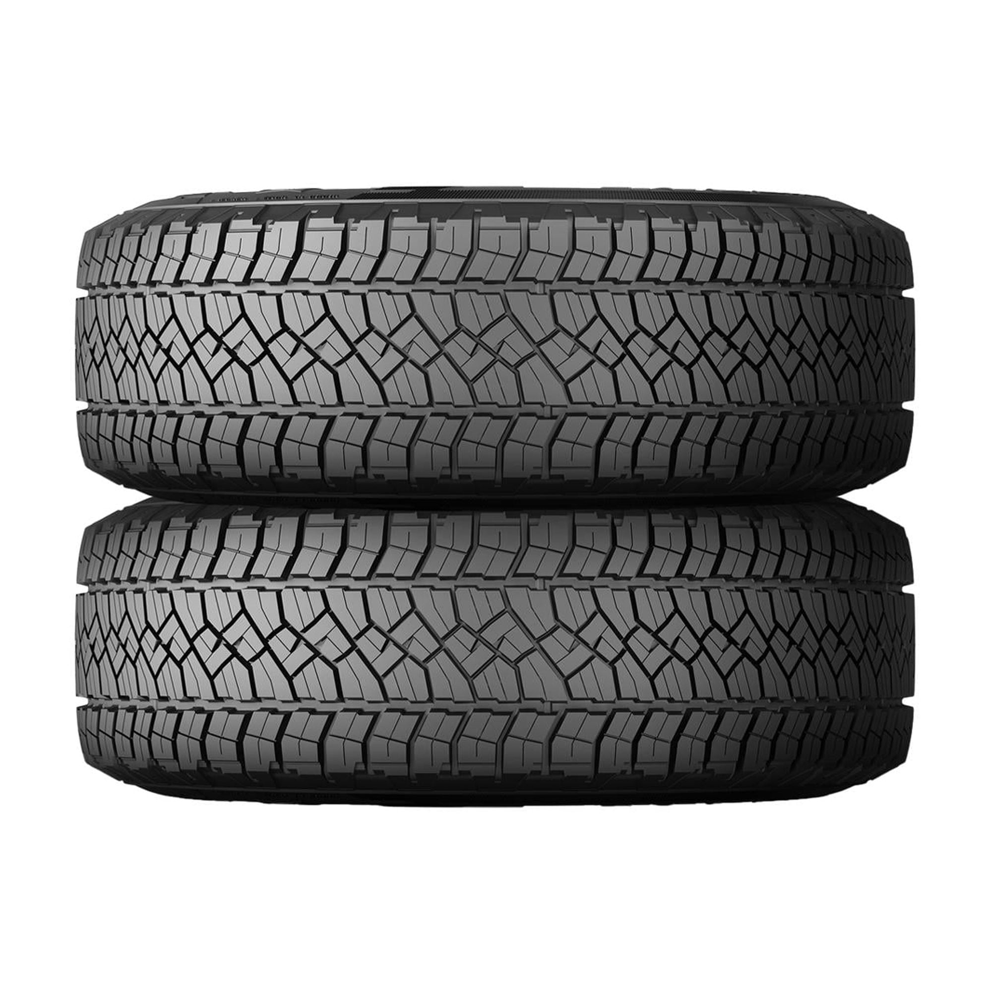 Set of 2 General Grabber APT 245/75R16 111T Tires Fits: 2015 Toyota Tacoma TRD Pro, 1996-2002 Chevrolet Tahoe LT