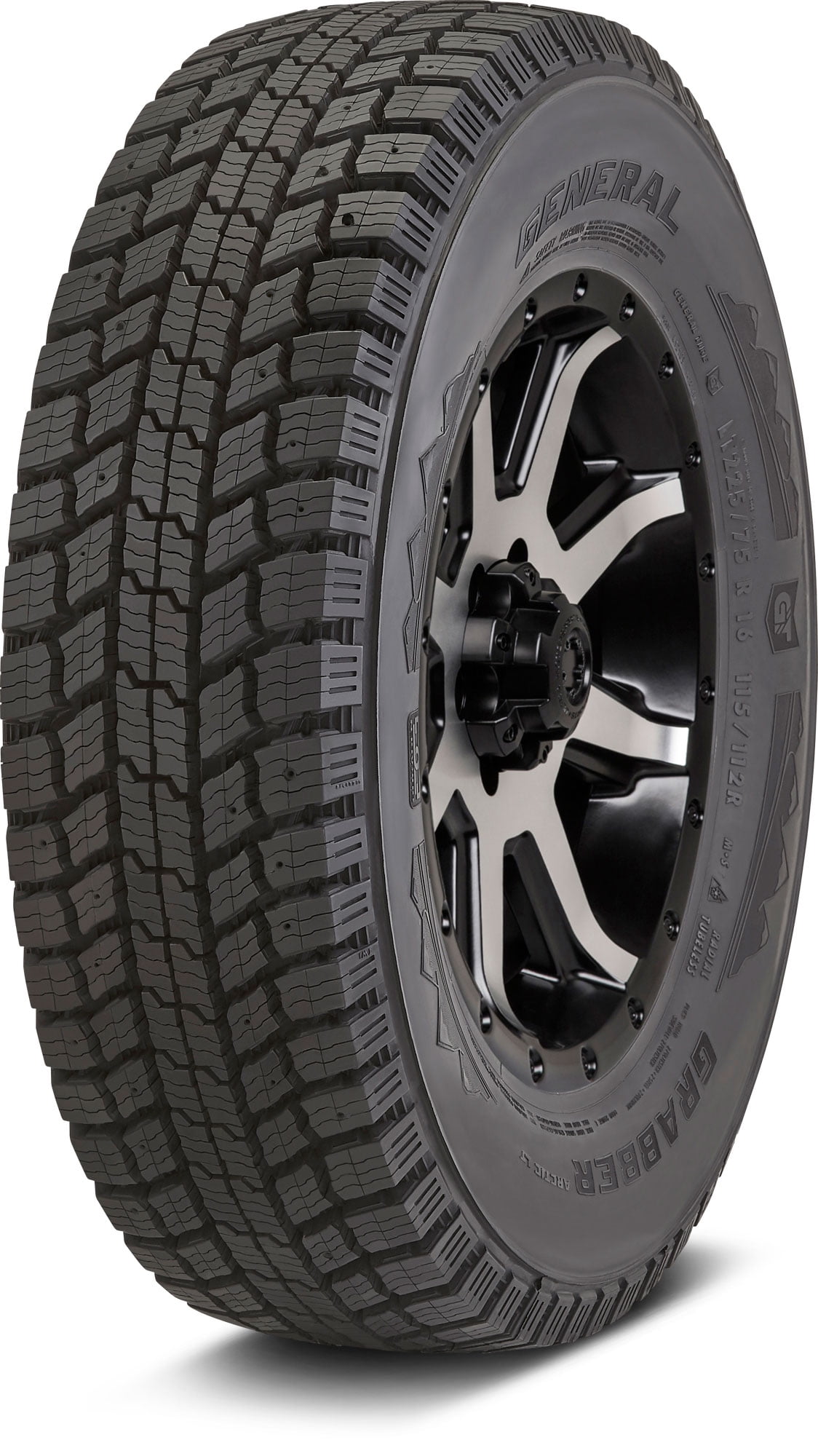 Set of 2 General Grabber Arctic LT LT245/75R16/10 10-Ply 120R Tires 2457516 245 75 16