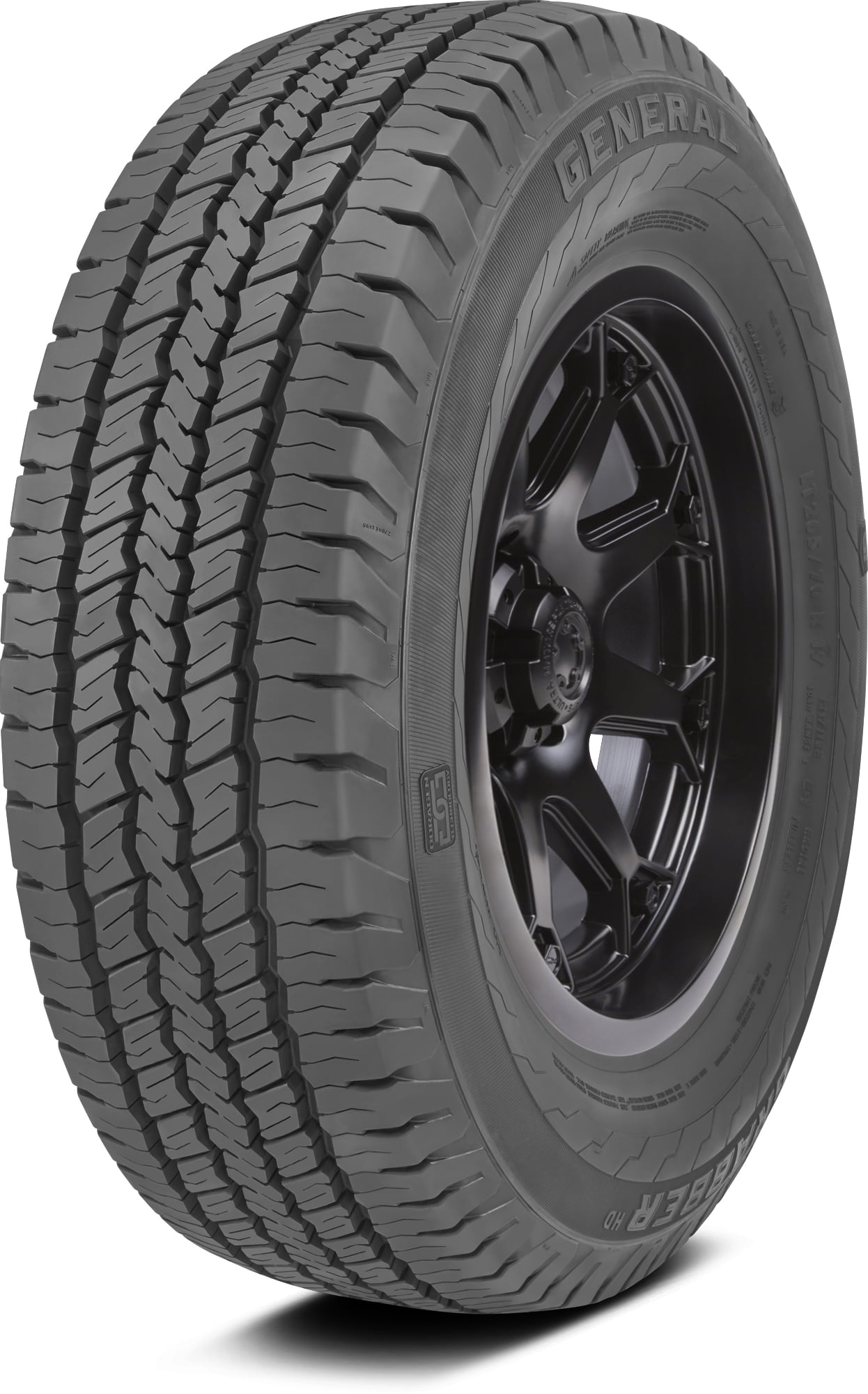 Set of 2 General Grabber HD LT265/75R16/10 10-Ply 123R Tires 2657516 265 75 16