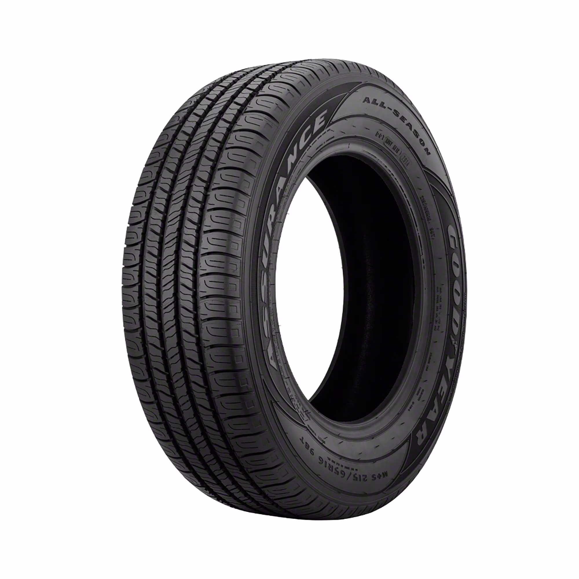 Set of 2 Goodyear Assurance All-Season 215/55R17 94H Tires