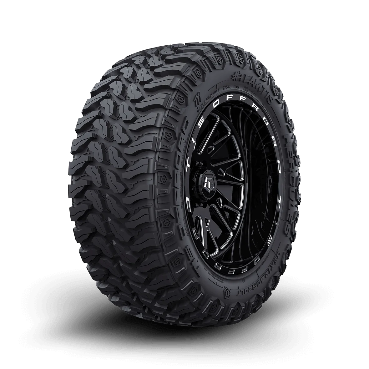 Set of 2 Hercules TIS Offroad TT1 LT265/75R16/10 10-Ply 123Q Tires 2657516 265 75 16