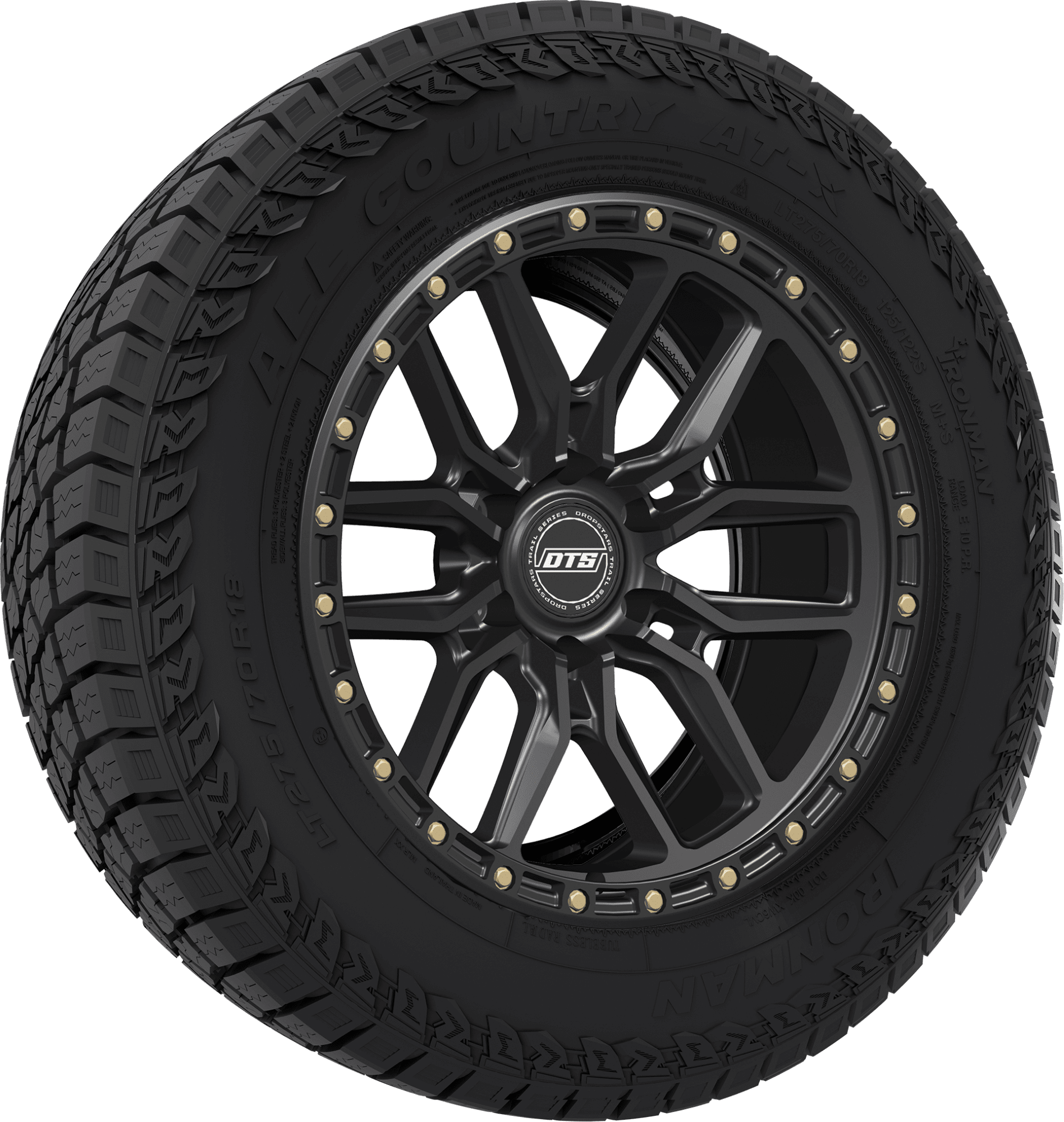 Set of 2 Ironman All Country AT-X LT245/75R16/10 10-Ply 120R Tires