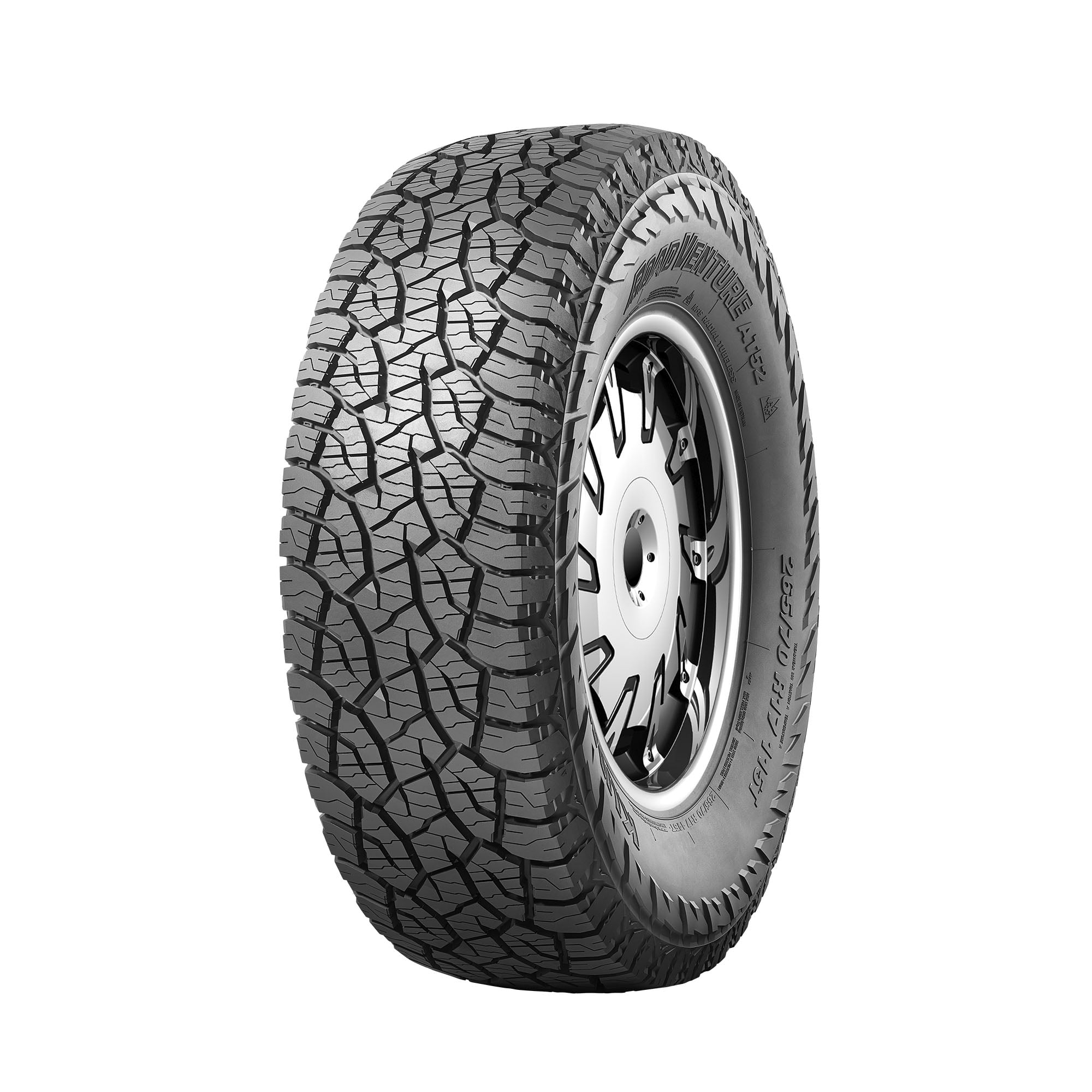 Set of 2 Kumho Road Venture AT52 LT245/75R16 120/116S E Tires