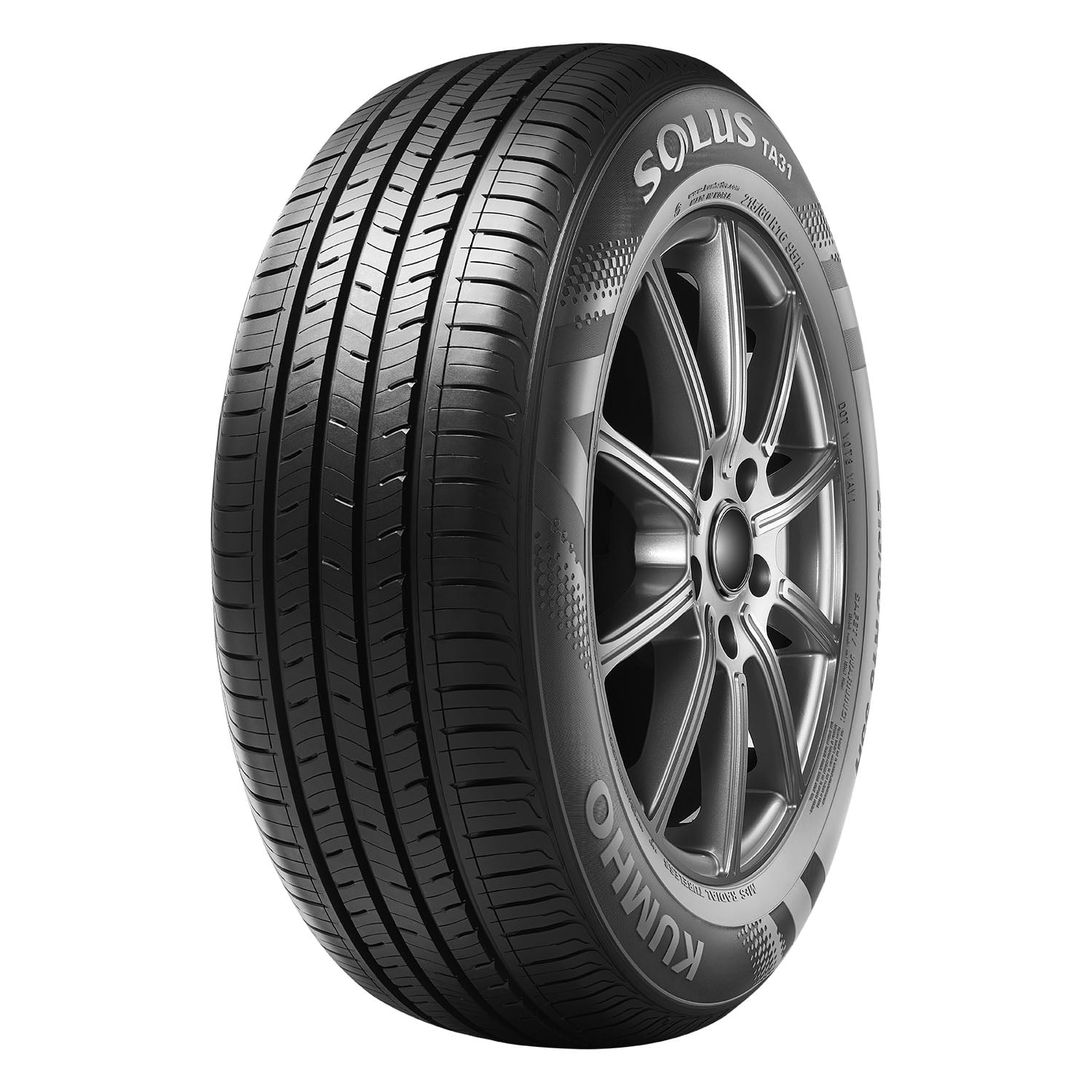 Set of 2 Kumho Solus TA31 225/60R16 98H Tires Fits: 2010 Subaru Outback 2.5i, 2005 Subaru Outback i