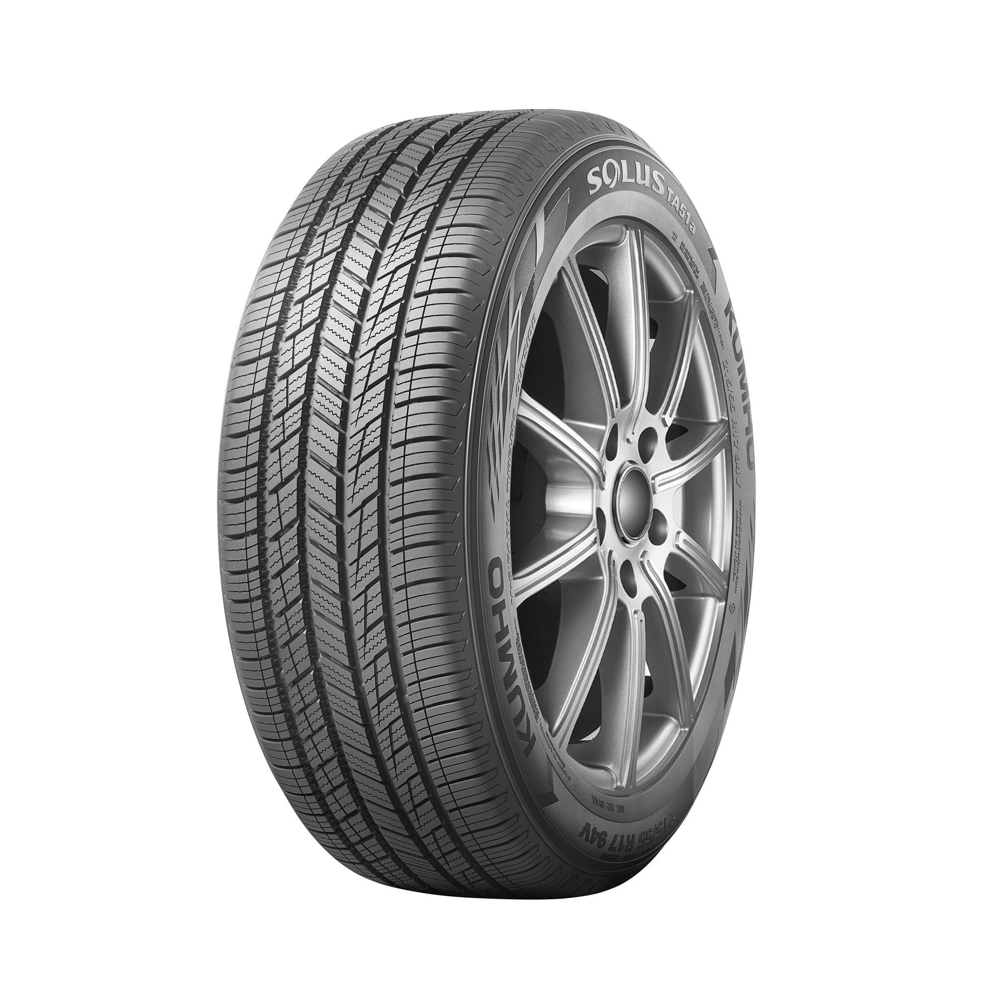 Set of 2 Kumho Solus TA51a 215/60R16 95V Tires