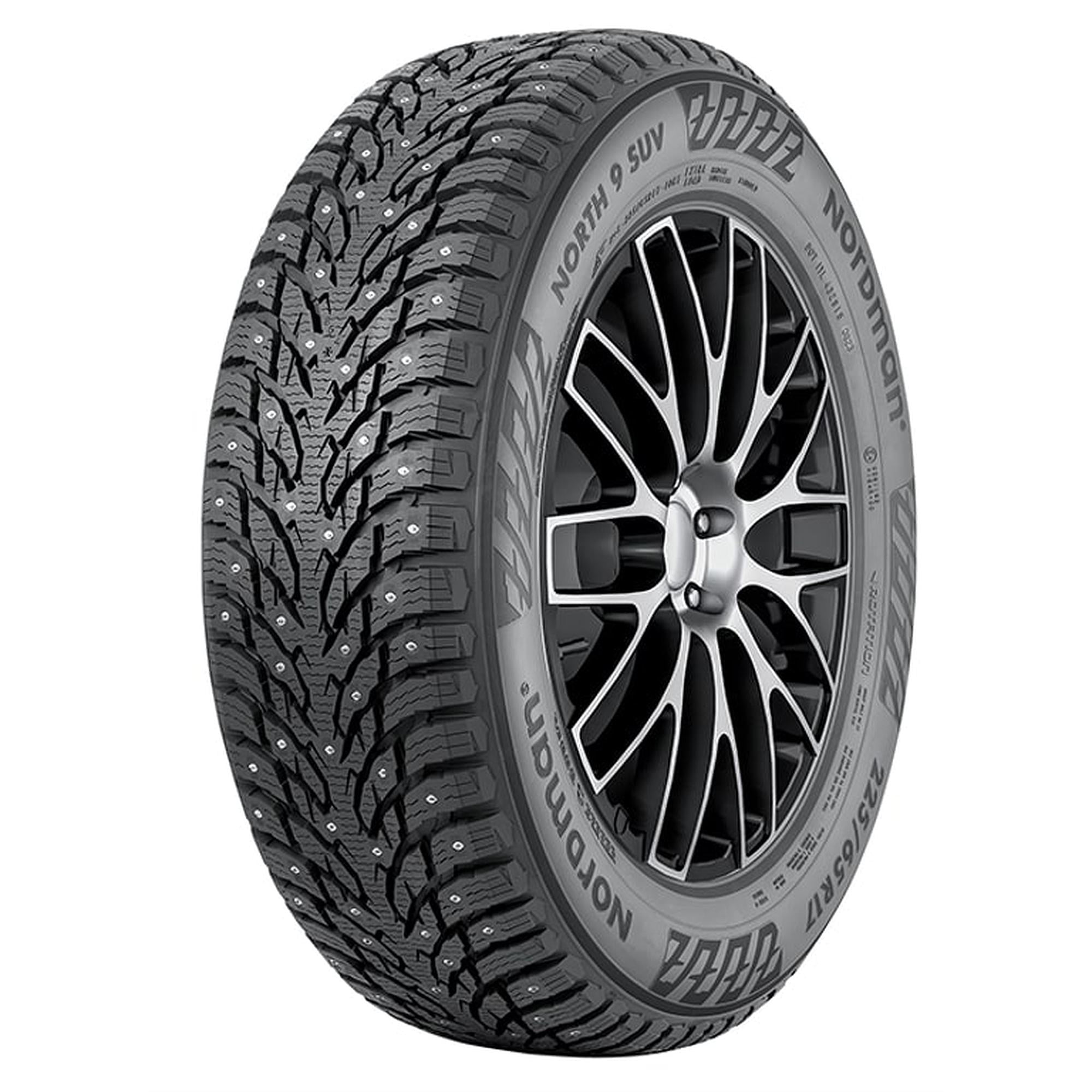 Set of 2 Nokian Nordman 9 SUV Studded 225/65R17 106T XL Tires