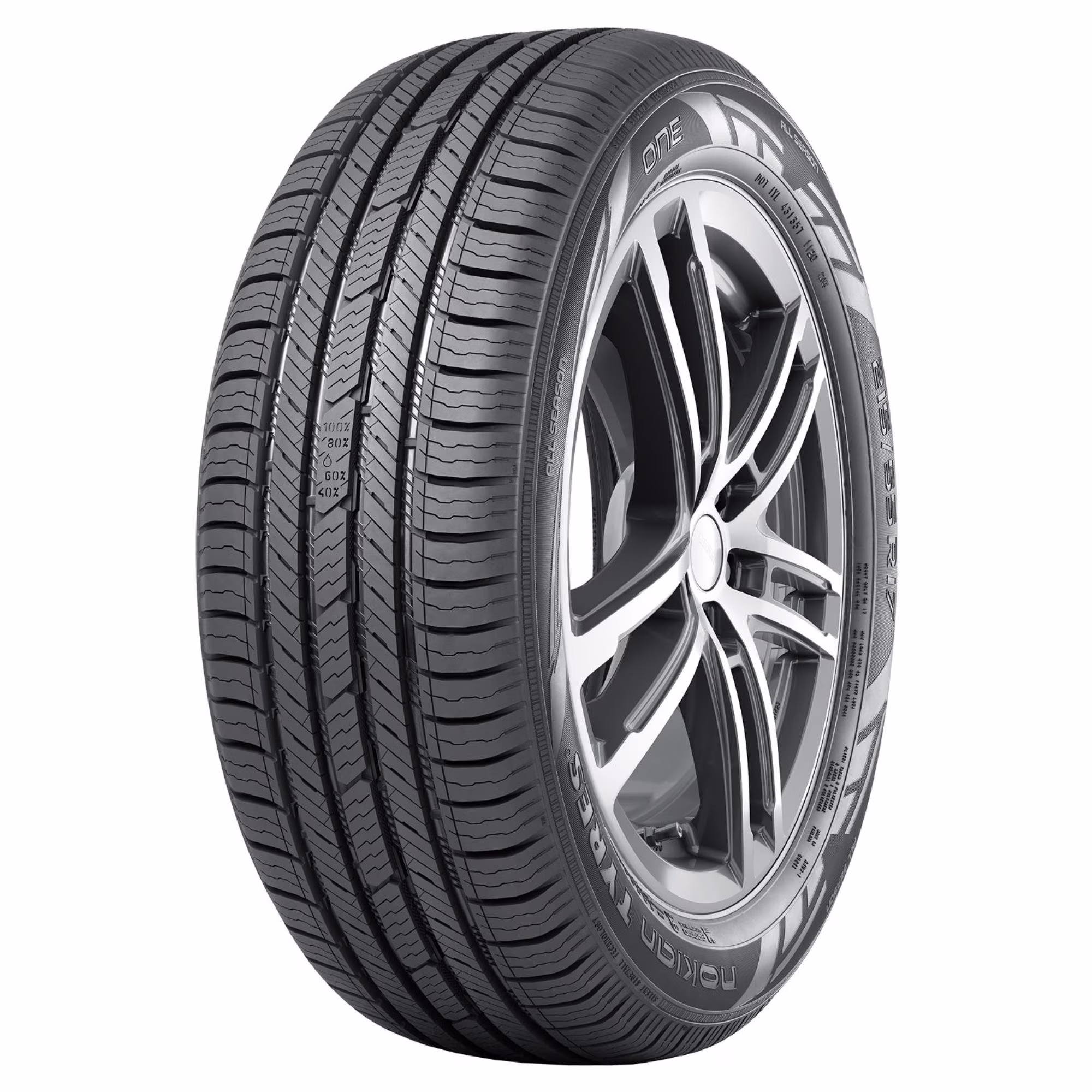 Set of 2 Nokian One 225/60R16 98V Tires