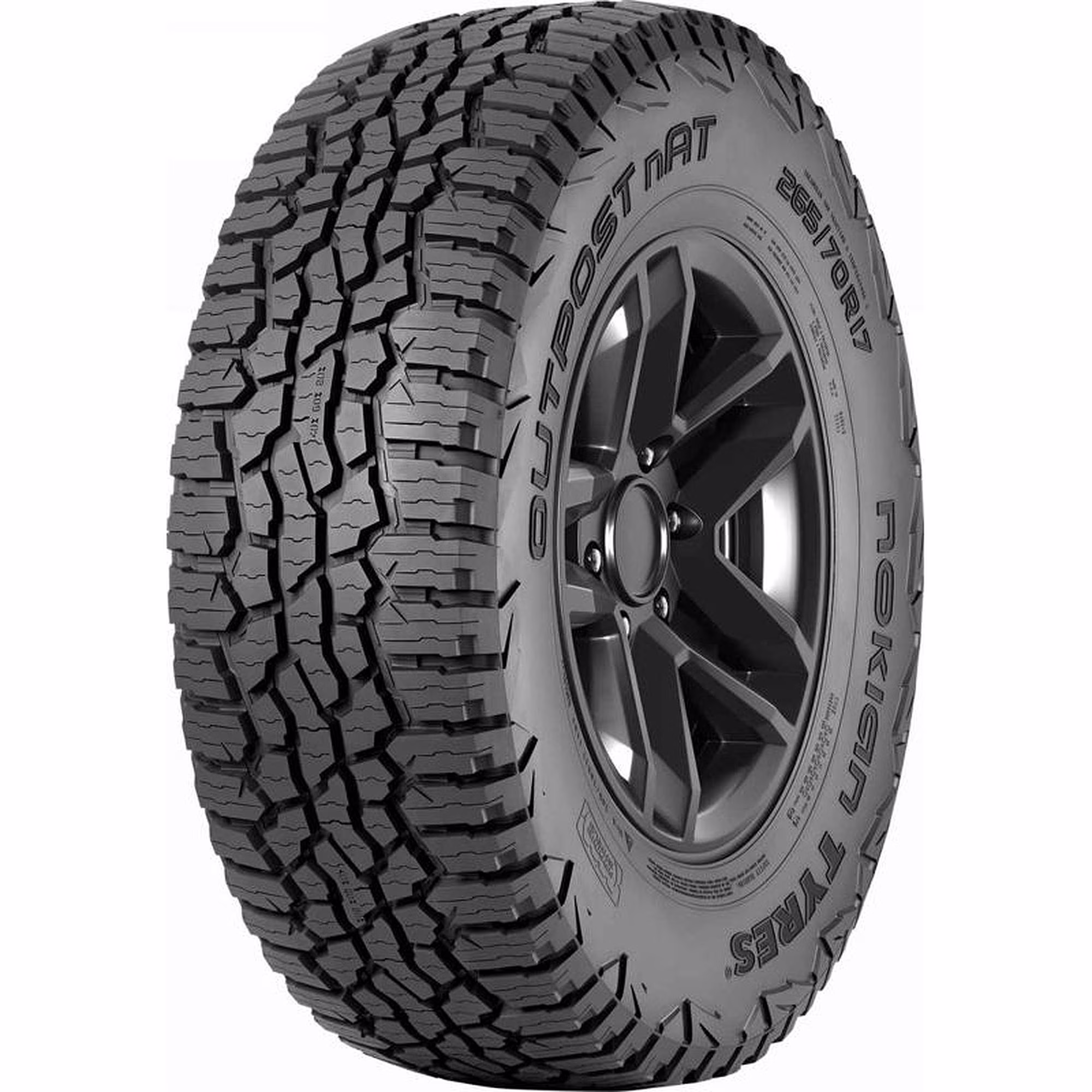 Set of 2 Nokian Outpost nAT 265/70R16 112T Tires