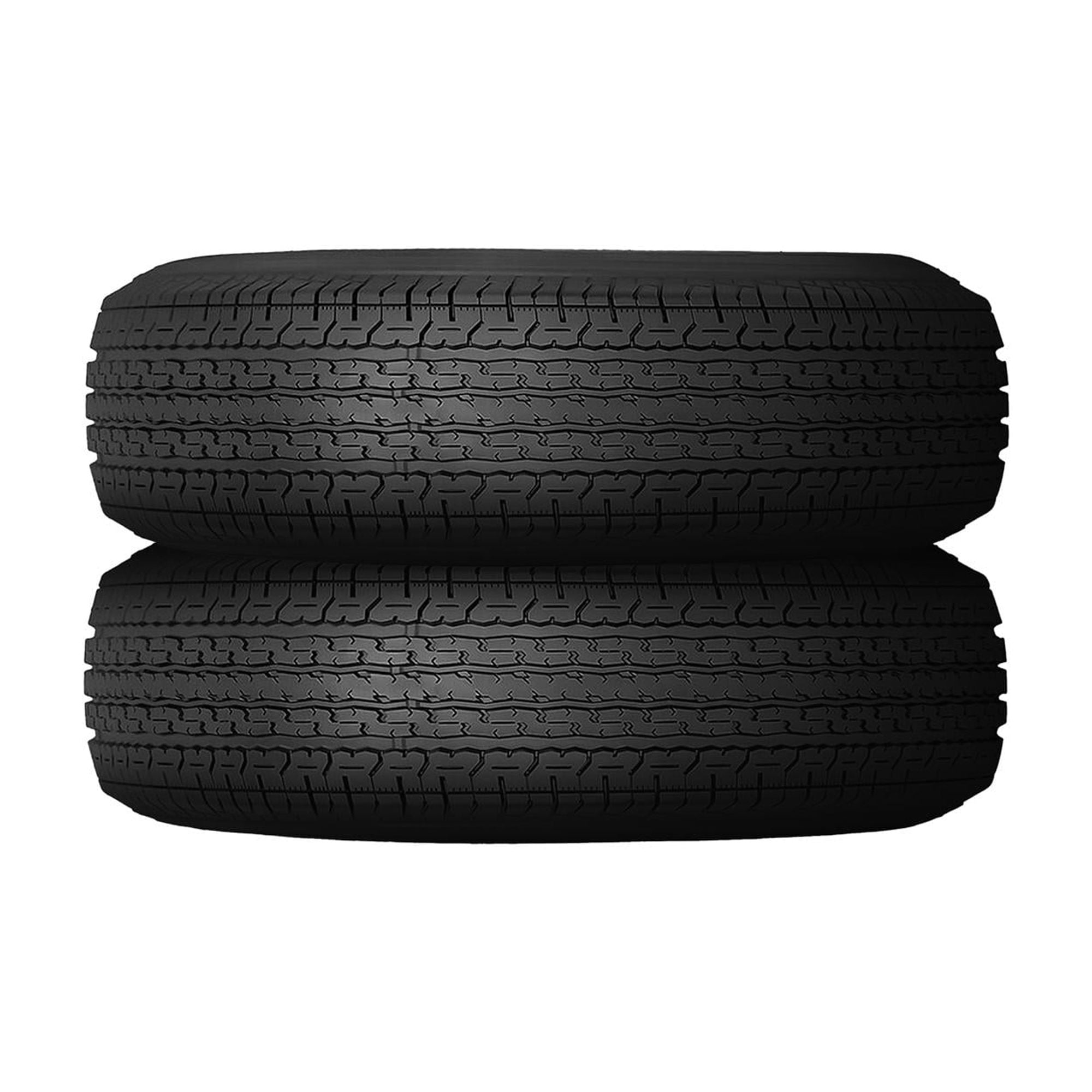 Set of 2 Power King Towmax Vanguard ST225/75R15 117/112N E Tires