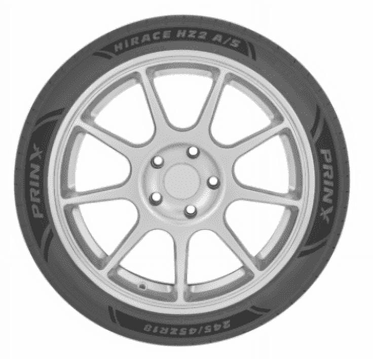 Set of 2 Prinx HiRace HZ2 225/50R17 98W Tires, Fits: 2012-15 Chevrolet Cruze LT, 2012-18 Ford Focus Electric