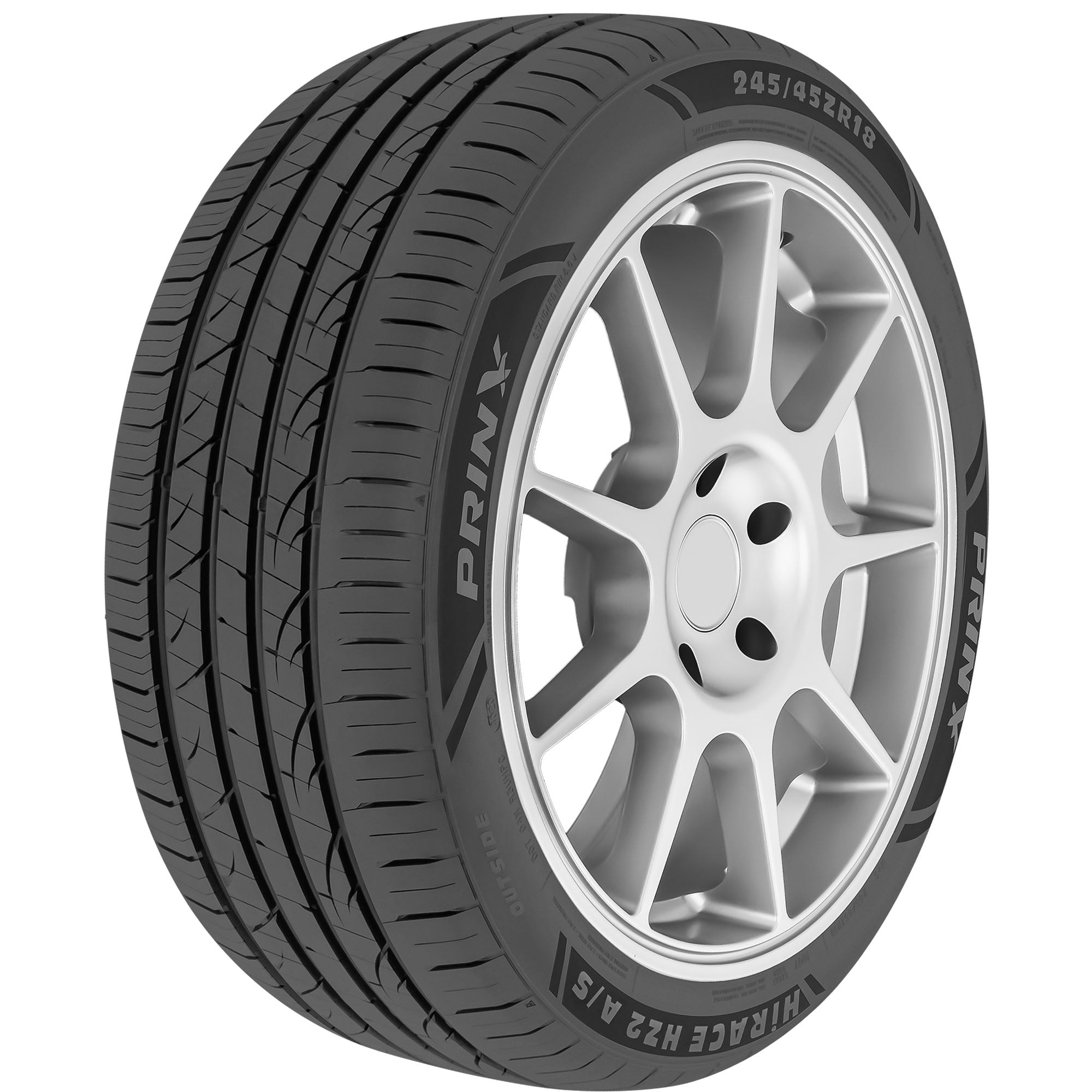 Set of 2 Prinx HiRACE HZ2 A/S 215/55ZR17 94W Tires