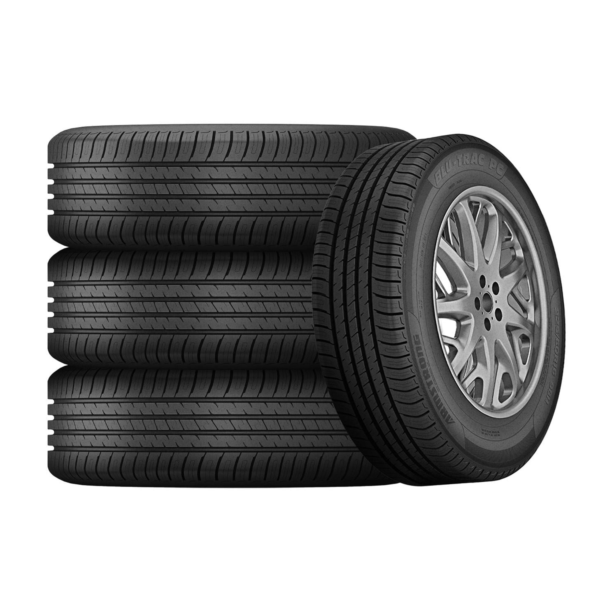 Set of 4 Armstrong Blu-Trac PC 195/65R15 95H XL Tires Fits: 2013-15 Honda Civic Natural Gas, 2012-18 Ford Focus S