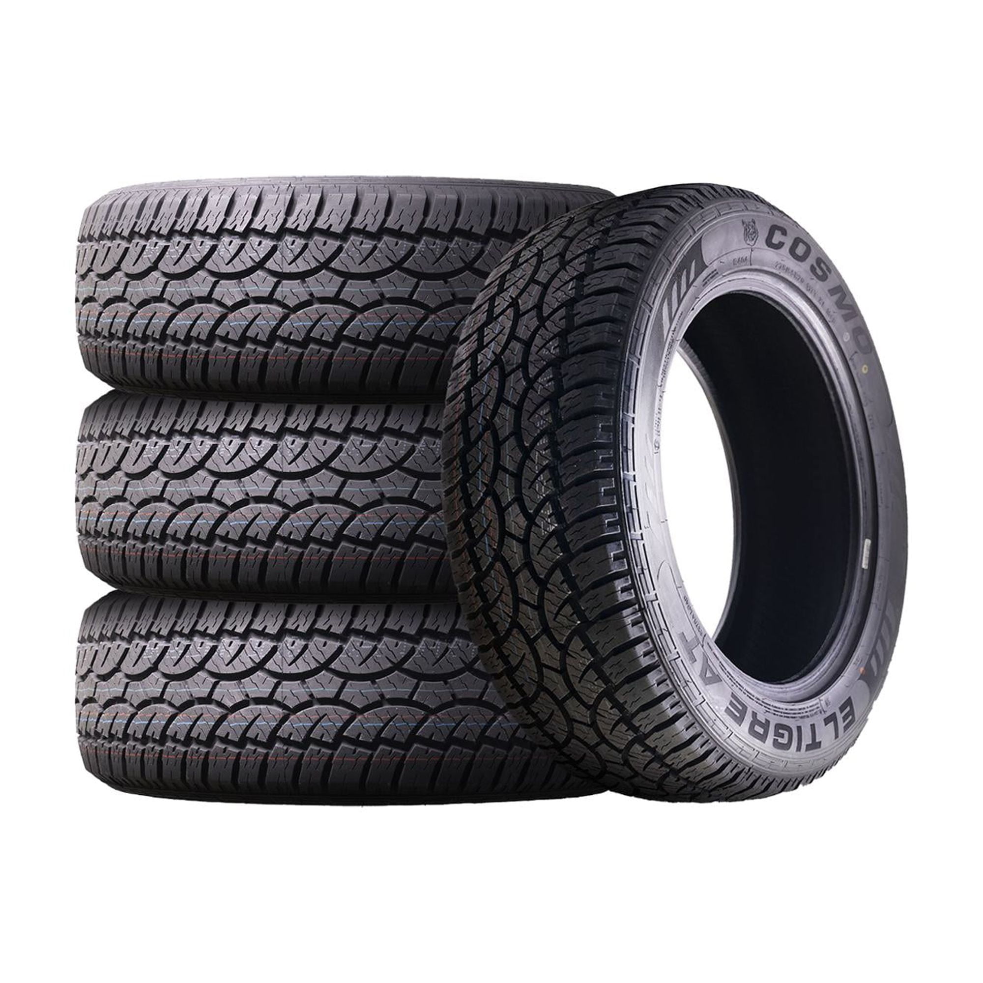 Set of 4 Cosmo EL Tigre AT 235/75R15 105T Tires Fits: 1995-99 Chevrolet Tahoe LT, 1999 Chevrolet Silverado 1500 Base