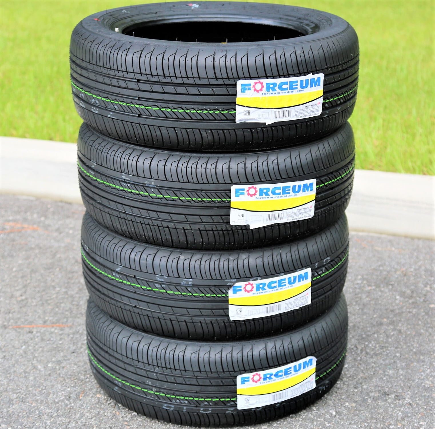 Set of 4 Forceum Ecosa 195/65R15 91H a/s All Season Tires