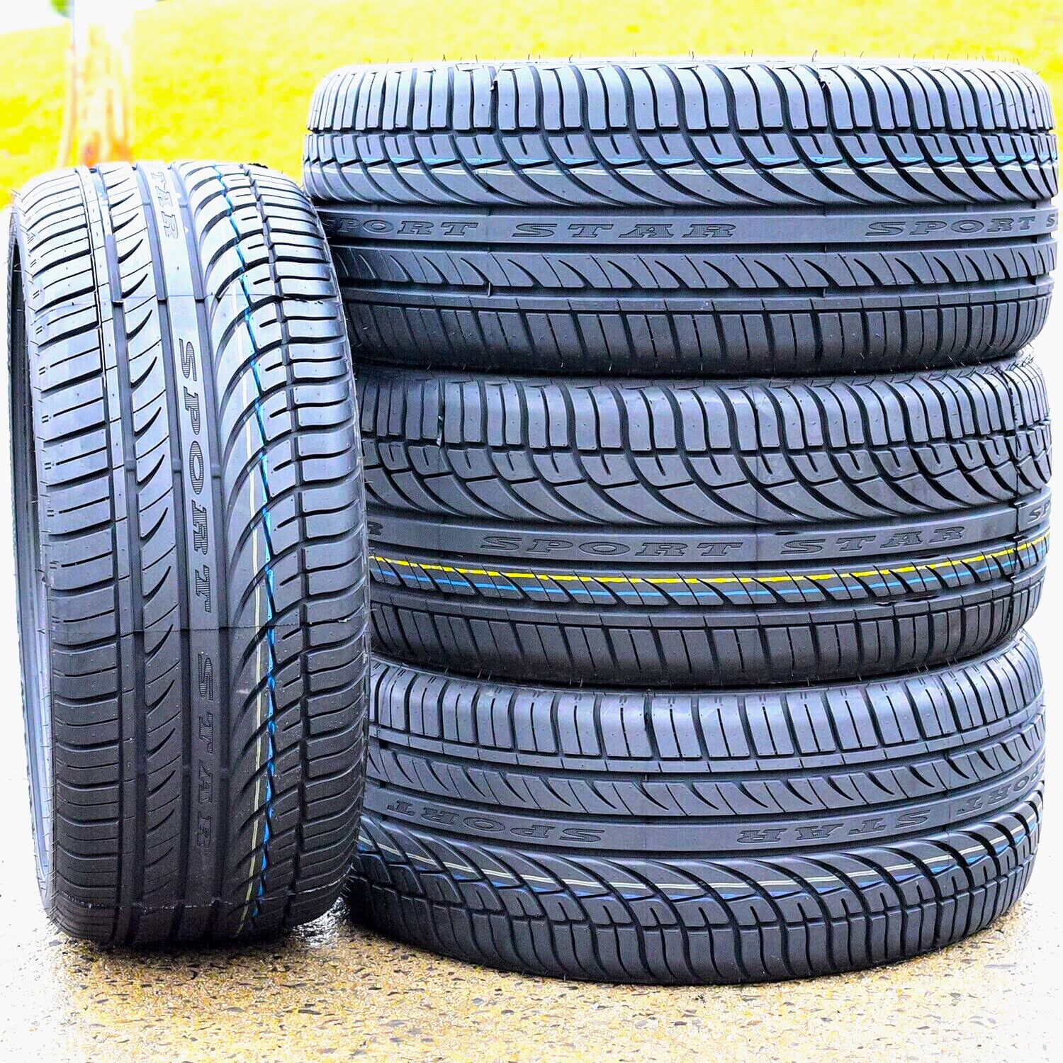 Set of 4 Fullway HP108 235/45ZR18 235/45R18 98W XL High Performance a/s All Season Tires