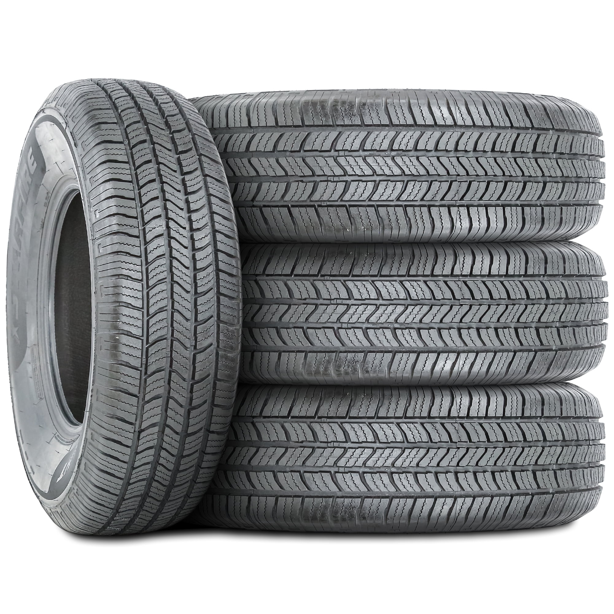 Set of 4 (FOUR) Starfire Solarus HT 235/75R15 109T XL A/S All Season Tires Fits: 1995-99 Chevrolet Tahoe LT, 1999 Chevrolet Silverado 1500 Base