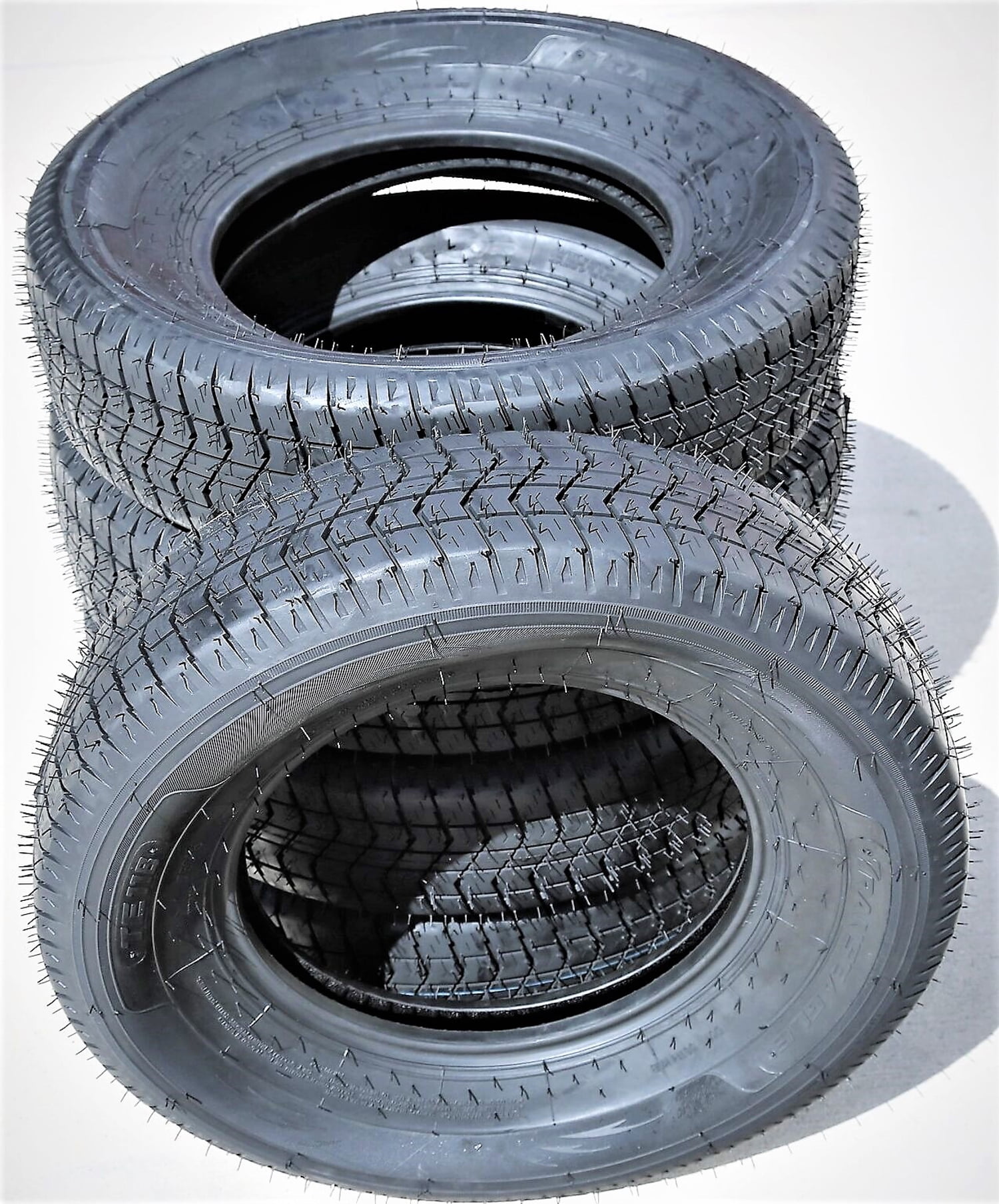 Set of 4 Transeagle TE118 ST225/75D15 225/75D15 113G D 8 Ply Trailer Tires