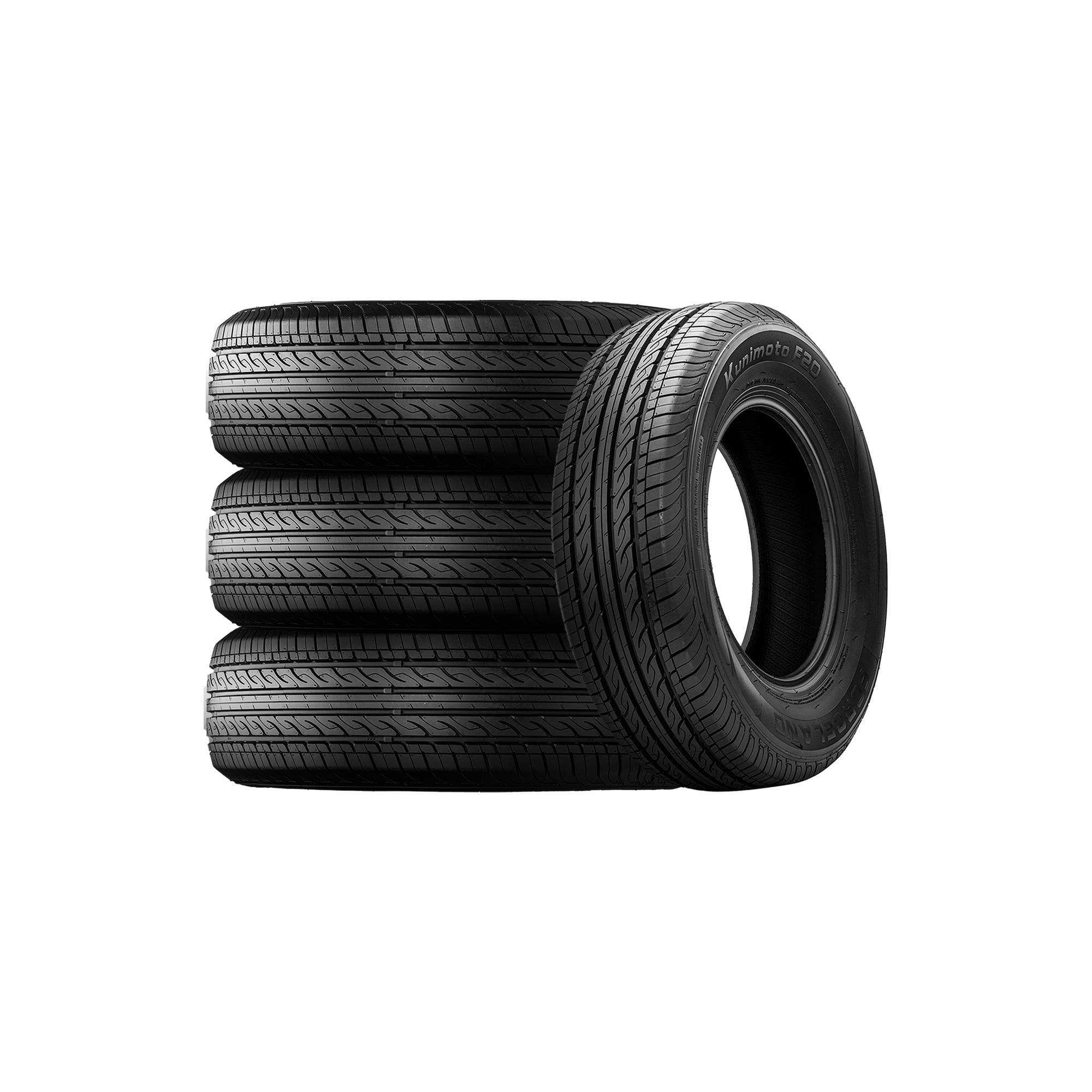 Set of 4 Forceland Kunimoto-F20 195/65R15 91H Tires Fits: 2013-15 Honda Civic Natural Gas, 2012-18 Ford Focus S