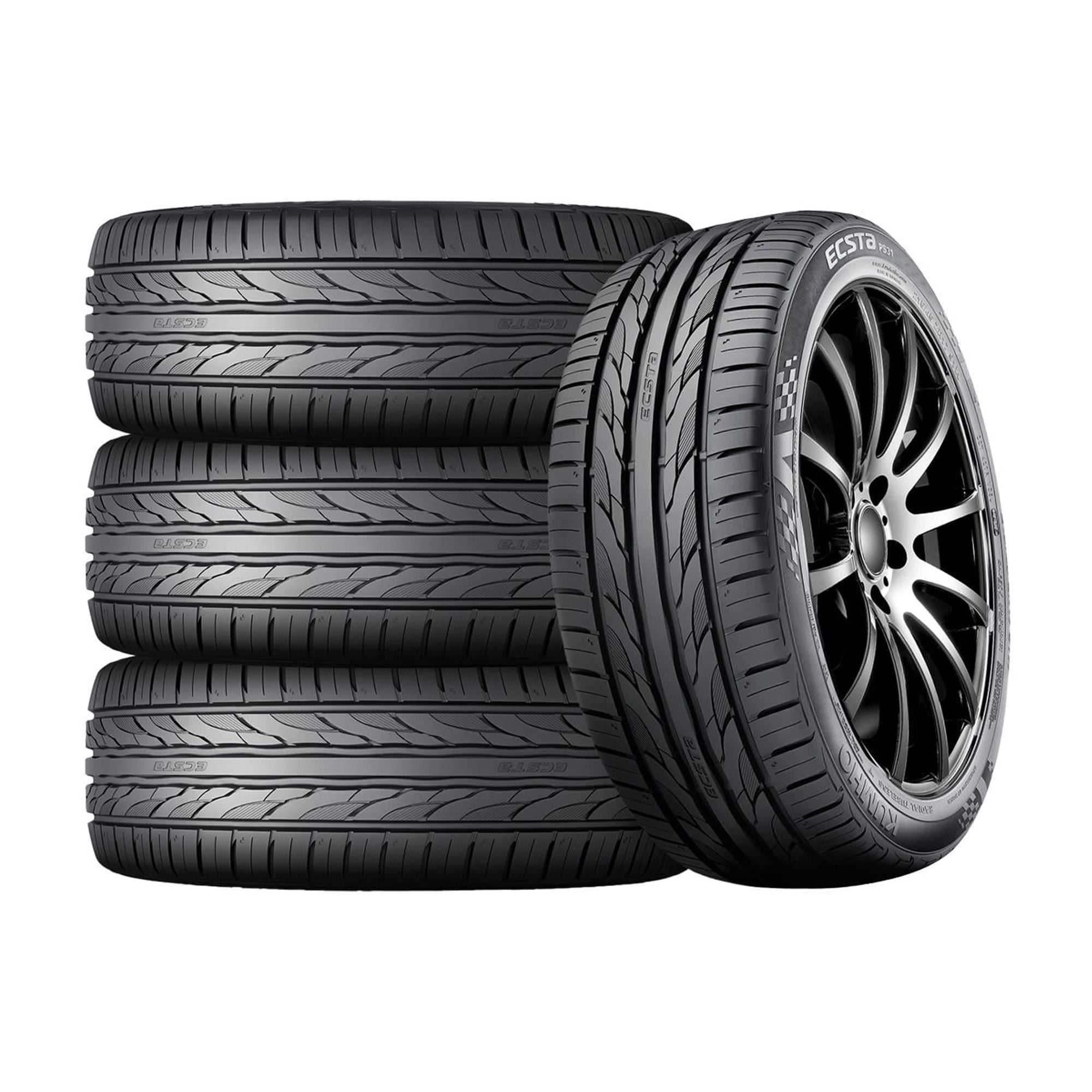 Set of 4 Kumho Ecsta PS31 215/55ZR17 94W Tires