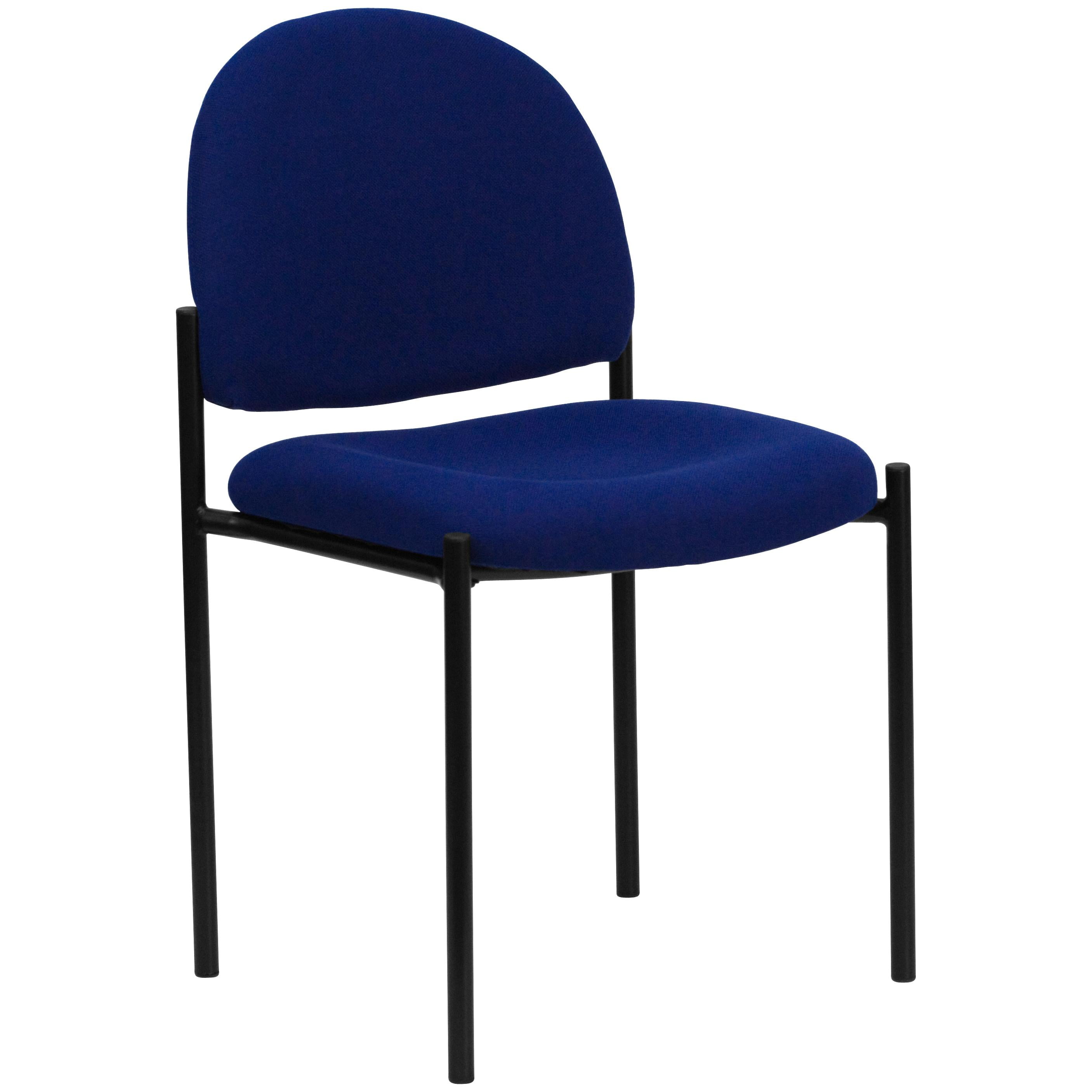 (Set of 7) Comfortable Stackable Steel Side Chair