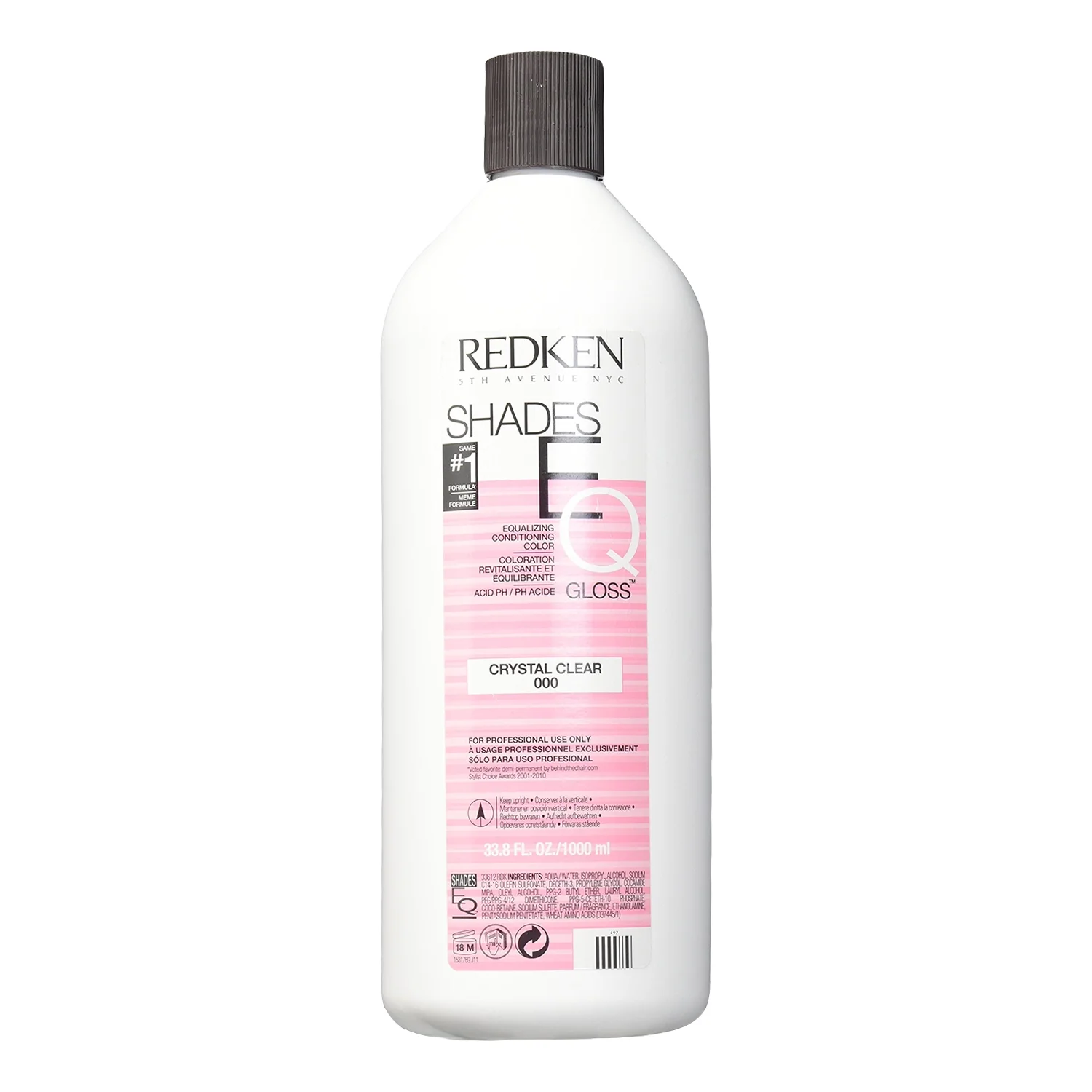 Shades Eq Color Gloss 000 - Crystal Clear By Redken - 33.8 Oz Hair Color