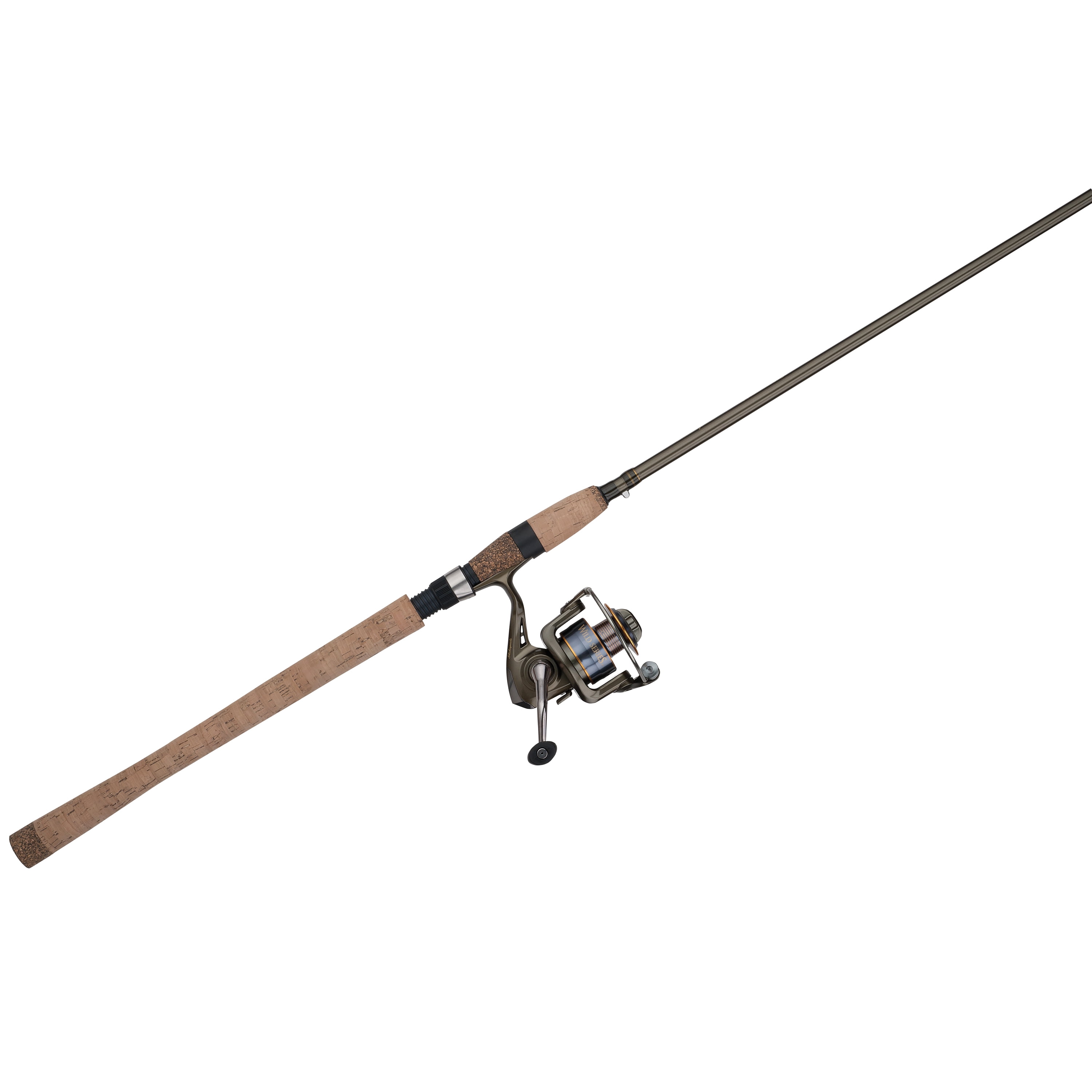 Shakespeare Wild Series SalmonSteelhead, 9' Medium Light Fishing Rod, 40 Size Reel